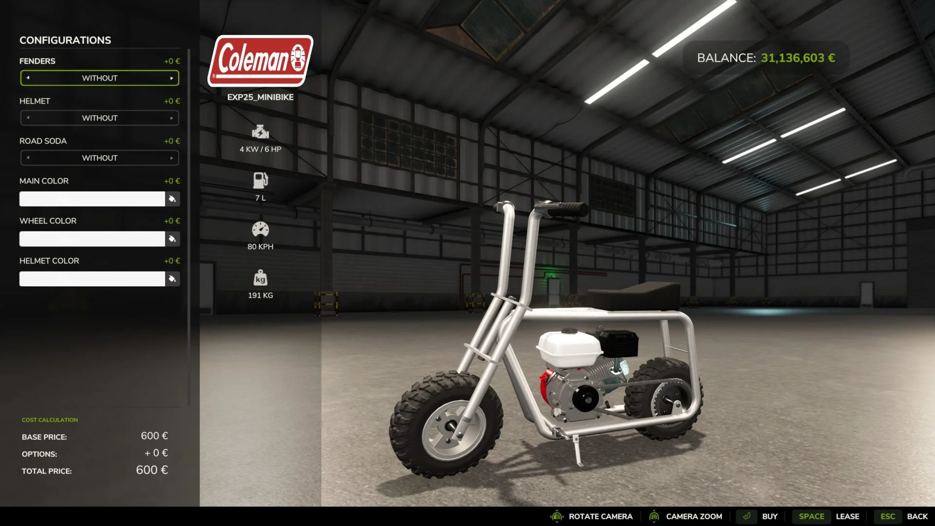 FS25 Mini motorbike v1.5 Vehicles Mod FS25 Mod Free Download