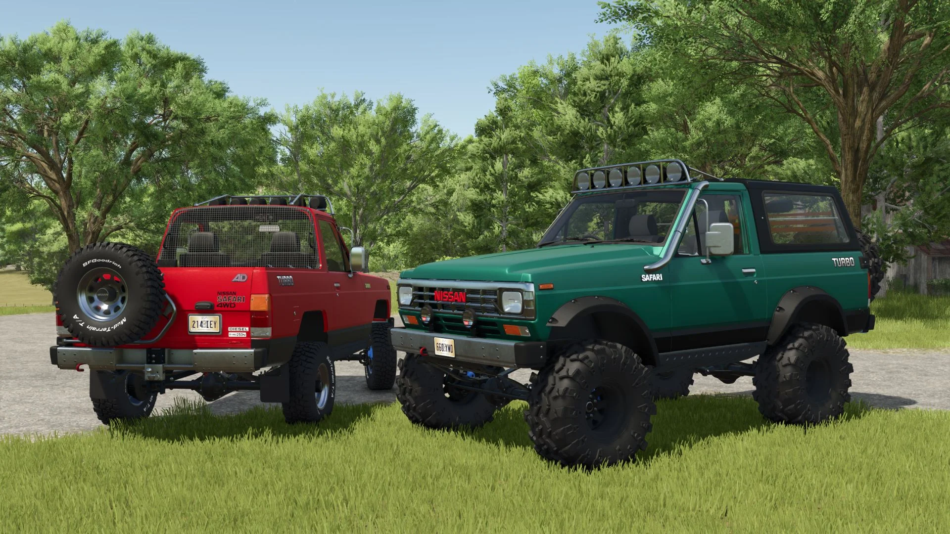 FS25 Nissan Safari 1985 V1.2 Vehicles Mod FS25 Mod Free Download