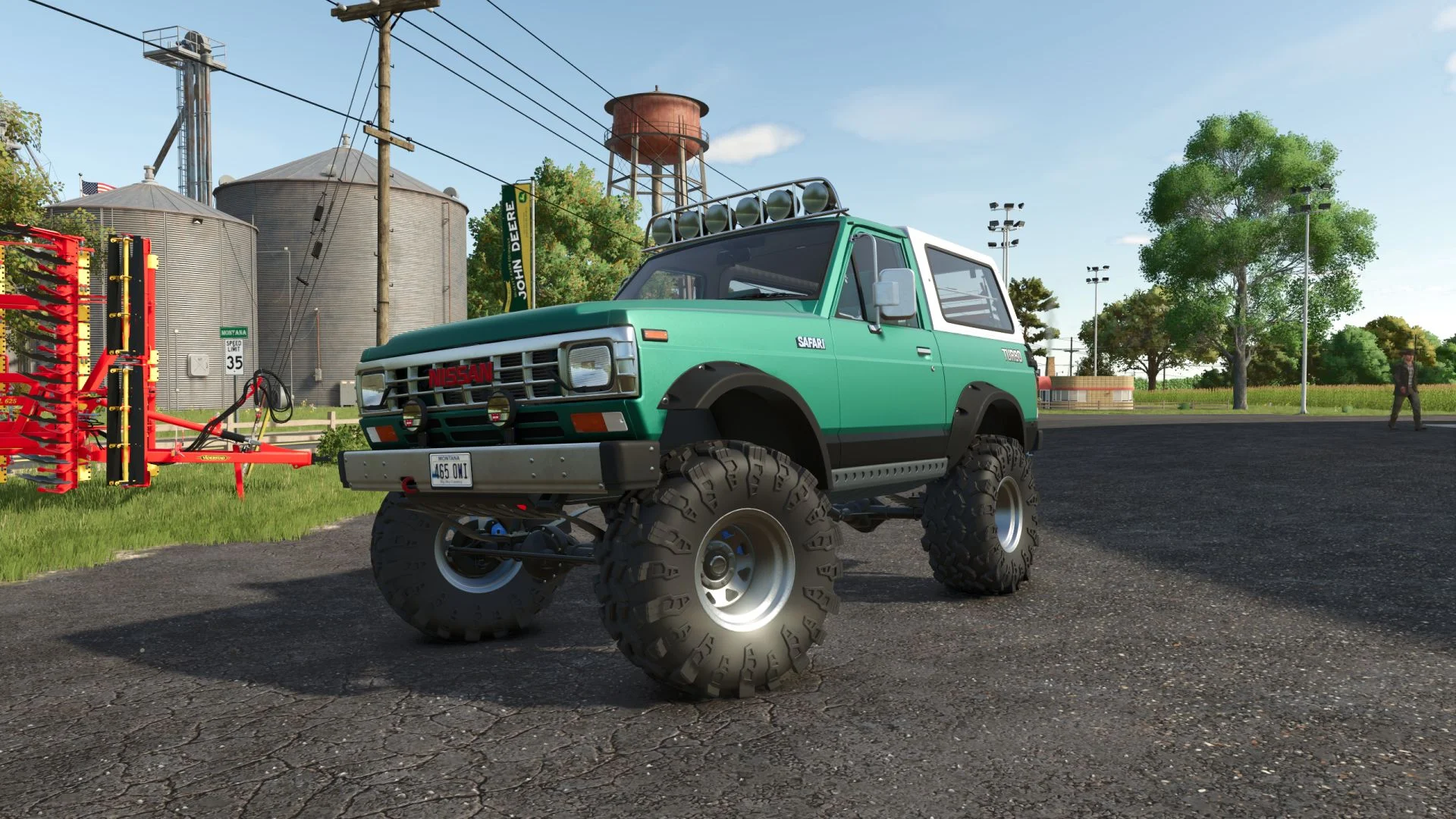 FS25 Nissan Safari 1985 V1.3 Vehicles Mod FS25 Mod Free Download