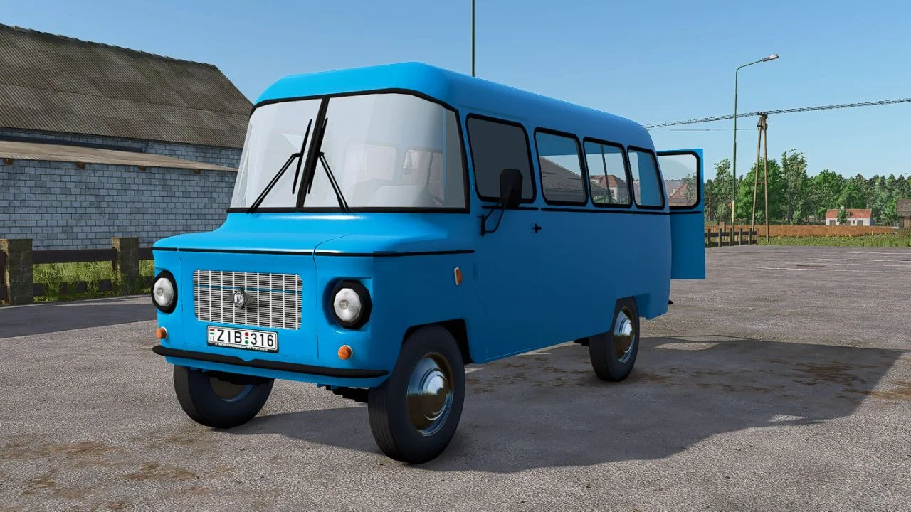 FS25 Nysa 522 V1.0 Vehicles Mod FS25 Mod Free Download