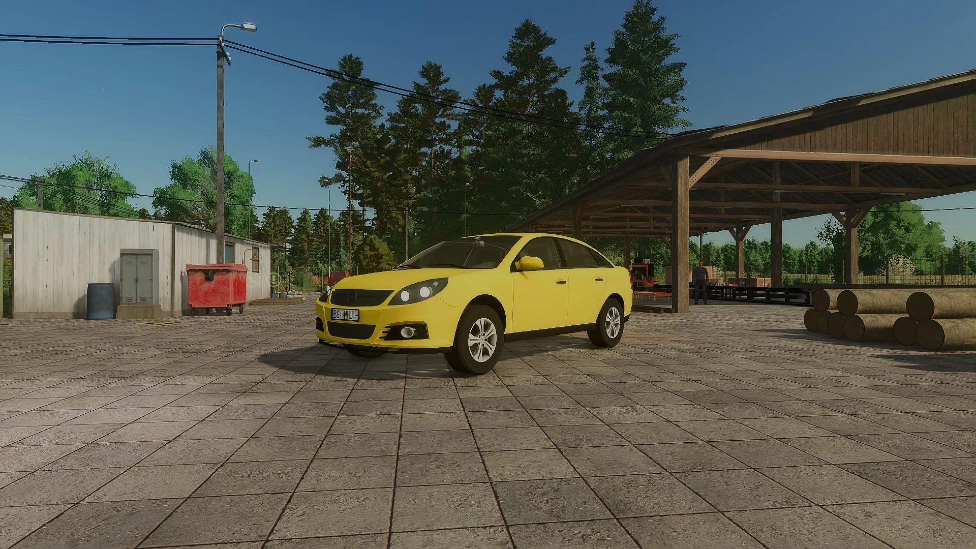 FS25 Opel Vectra V1.0 Vehicles Mod FS25 Mod Free Download