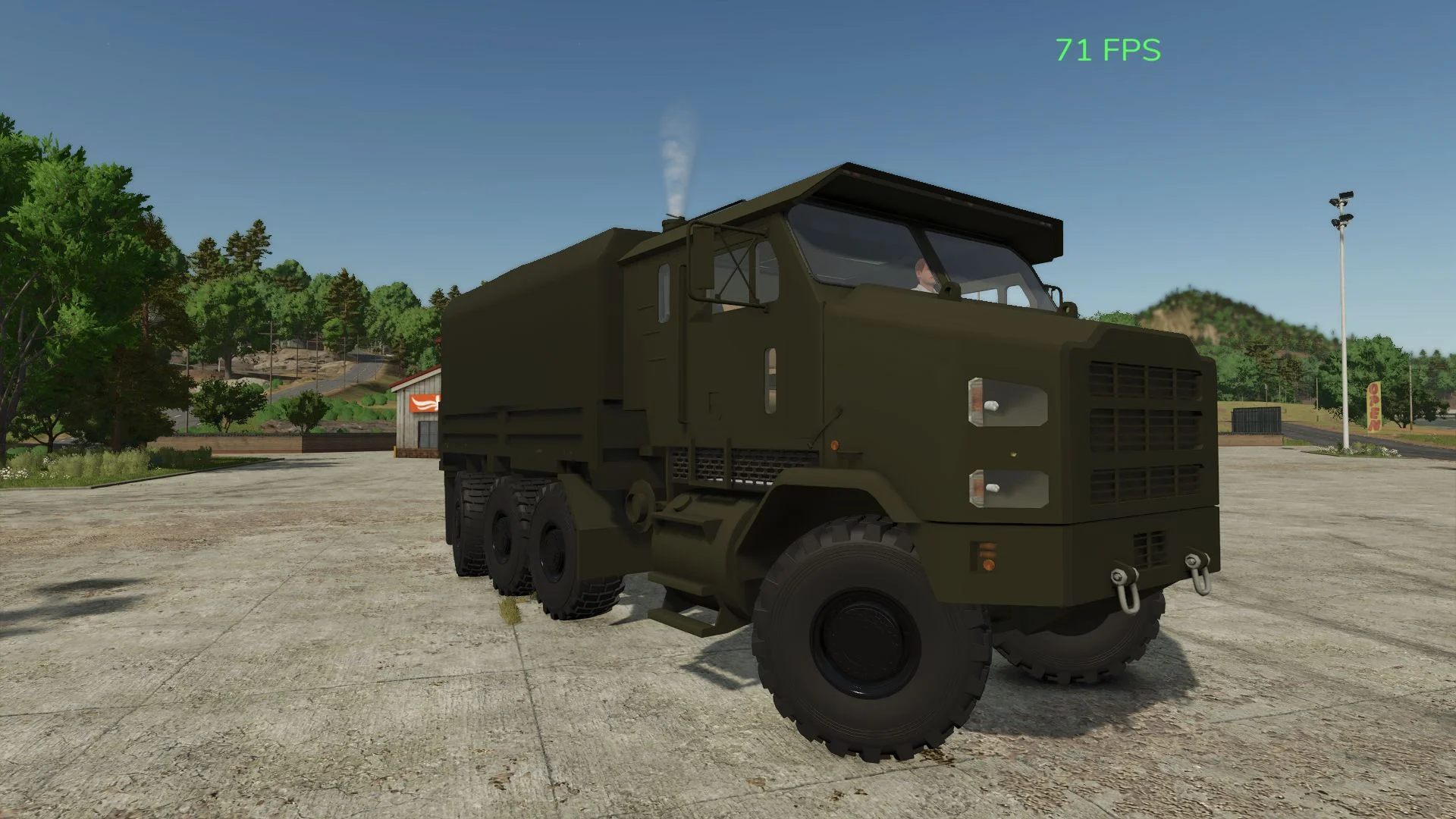 FS25 Oshkosh V1.0 Vehicles Mod FS25 Mod Free Download