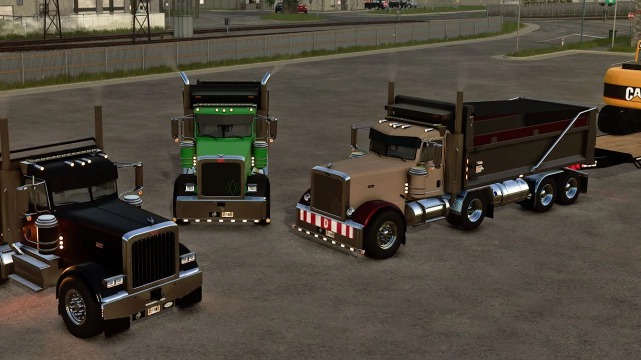 FS25 Peterbilt 389 AR Dump V1.0.0.1 Vehicles Mod FS25 Mod Free Download
