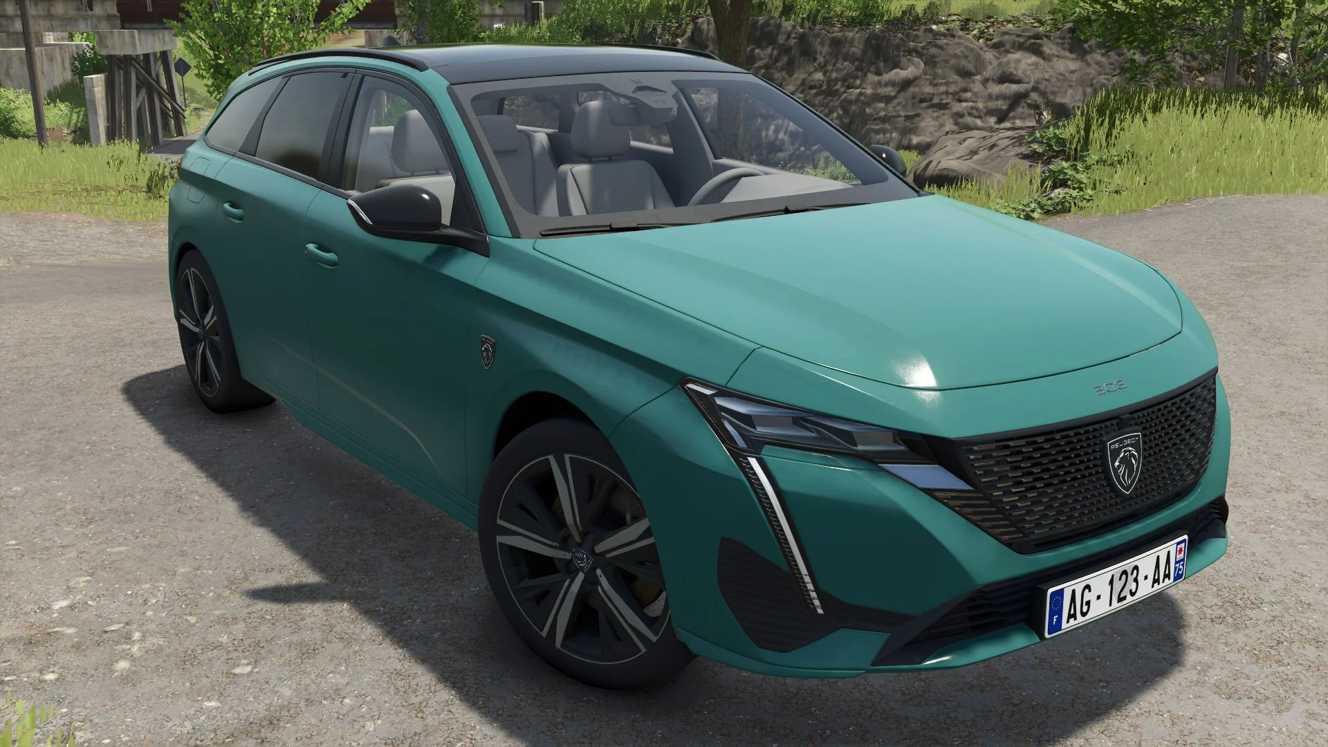 FS25 Peugeot 308 SW 2022 V1.0 Vehicles Mod FS25 Mod Free Download