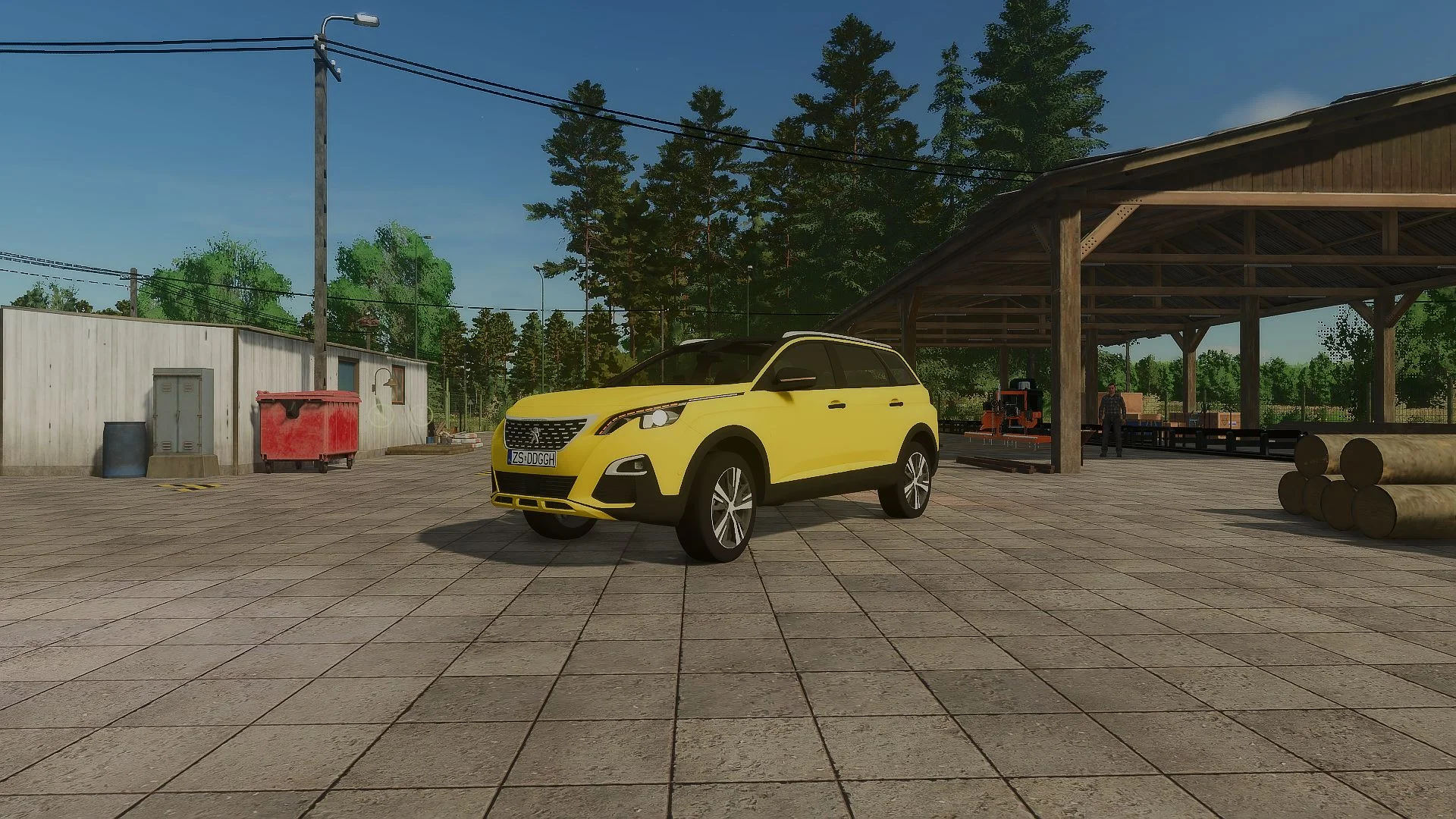 FS25 Peugeot 8000 V1.0 Vehicles Mod FS25 Mod Free Download
