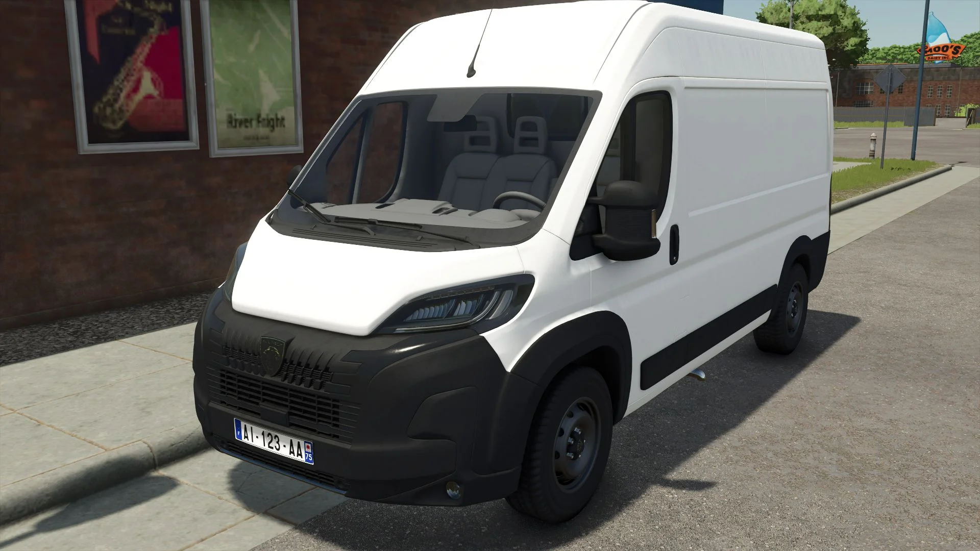 FS25 Peugeot Boxer L2H2 2024 V1.0 Vehicles Mod FS25 Mod Free Download