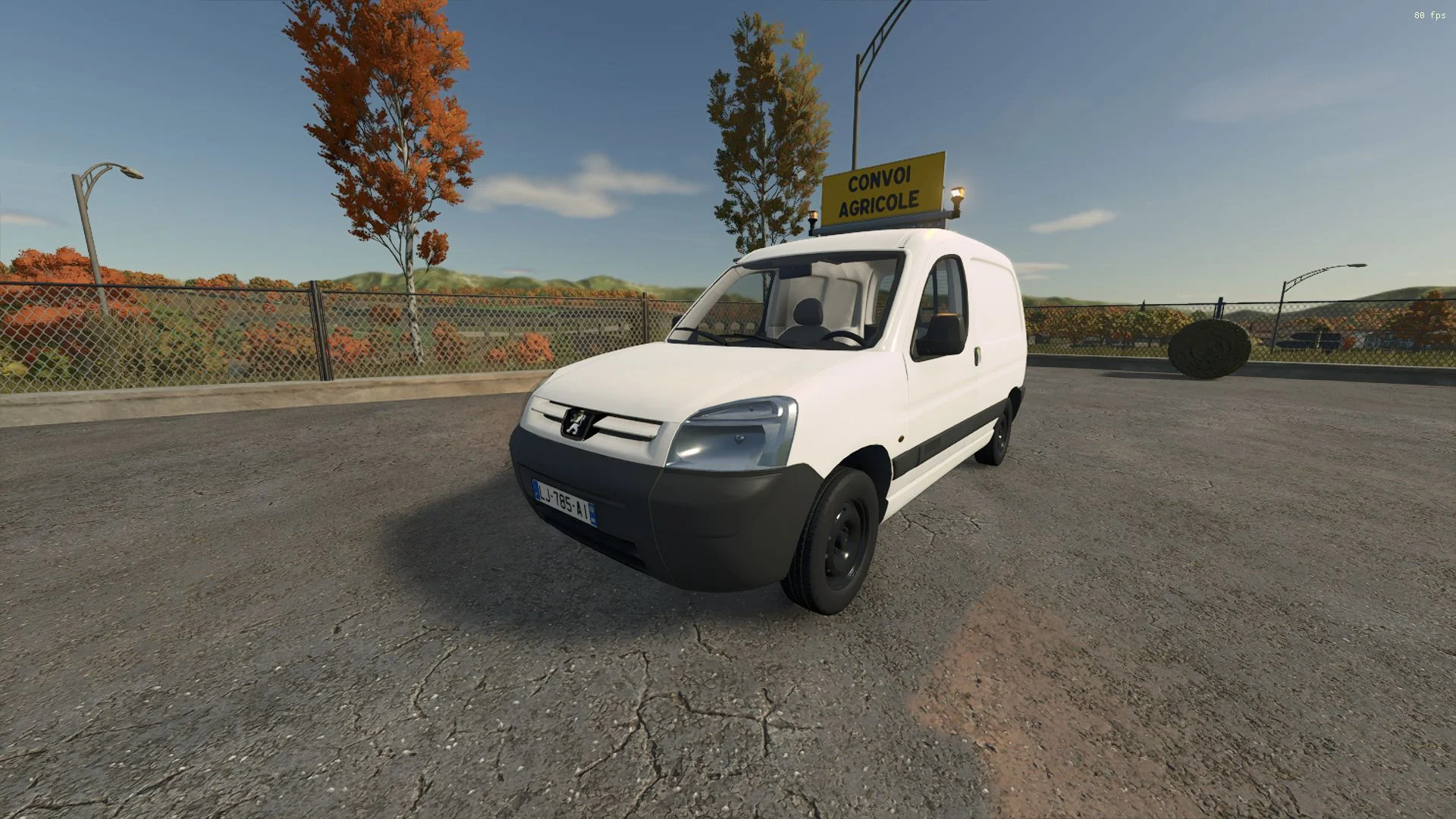 FS25 Peugeot Partner 2005 V1.0 Vehicles Mod FS25 Mod Free Download