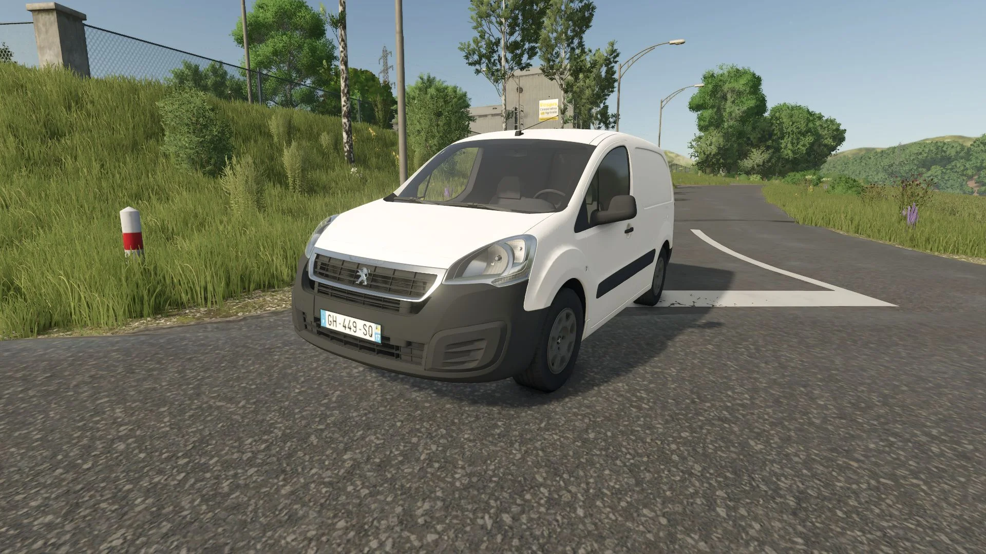 FS25 Peugeot Partner II V1.0 Vehicles Mod FS25 Mod Free Download