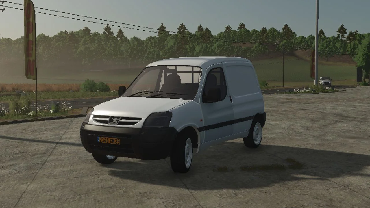 FS25 Peugeot Partner V1.0.0.1 Vehicles Mod FS25 Mod Free Download