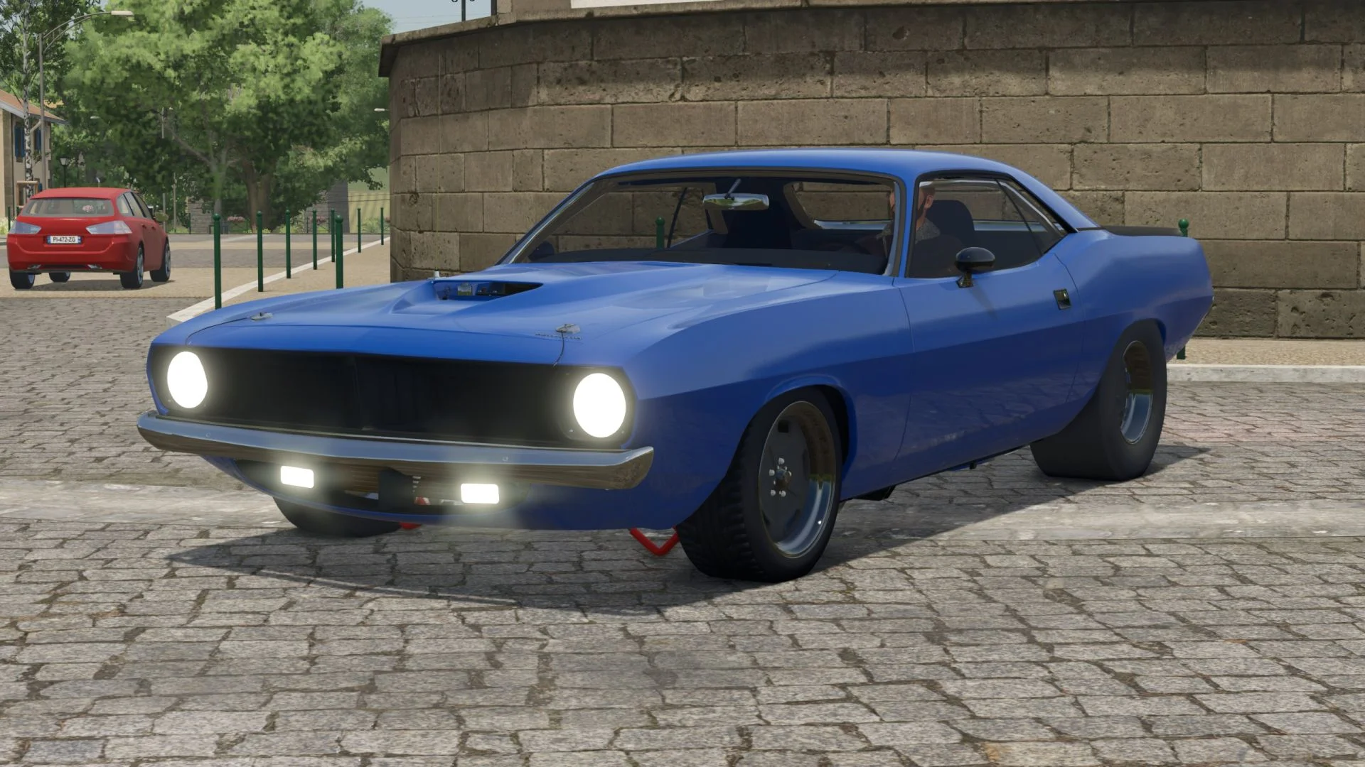 FS25 Plymouth Barracuda 1974 V1.0 Vehicles Mod FS25 Mod Free Download