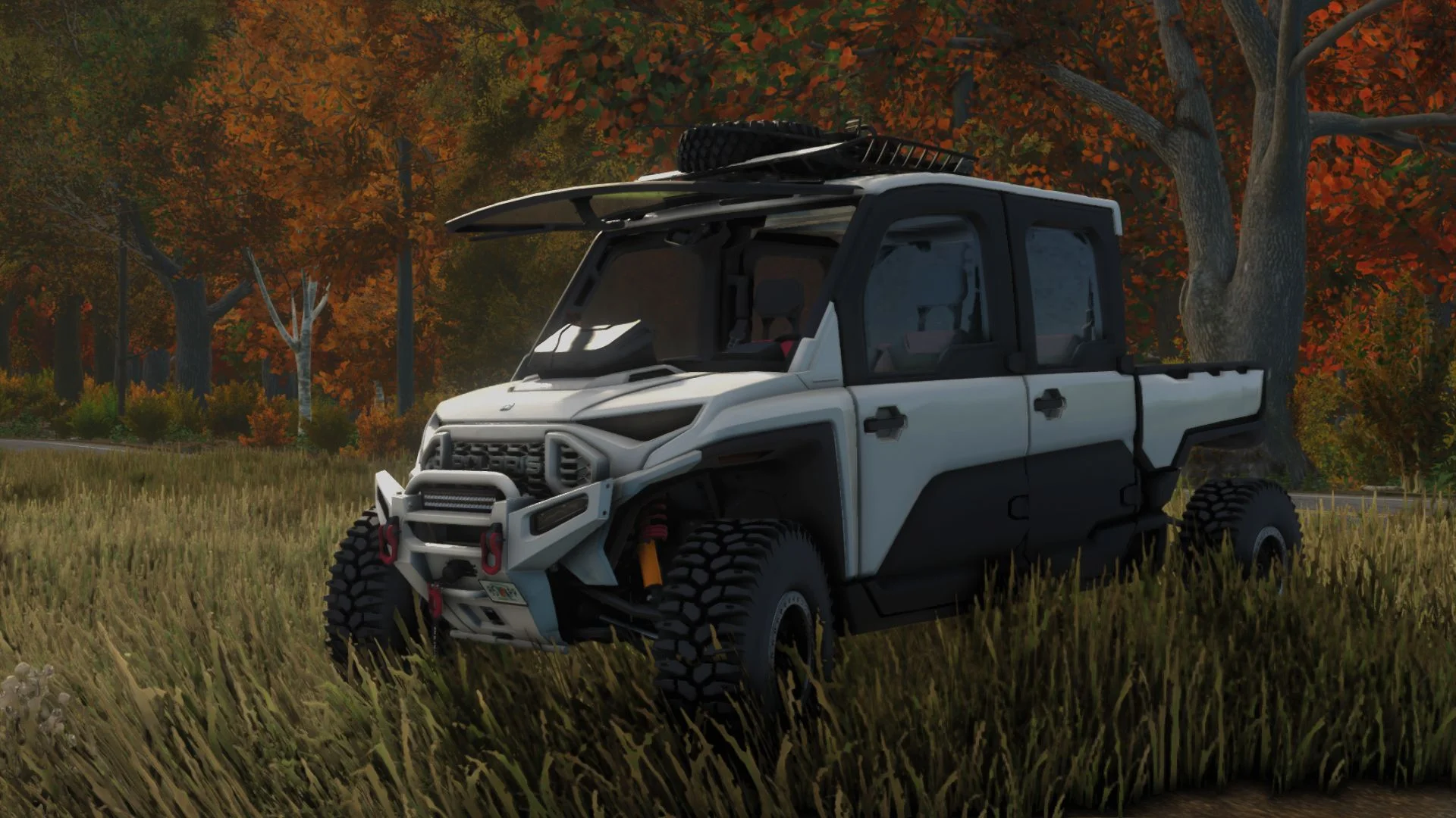 FS25 Polaris Ranger XD 1500 NorthStar 2/4dr V1.0 Vehicles Mod FS25 Mod Free Download