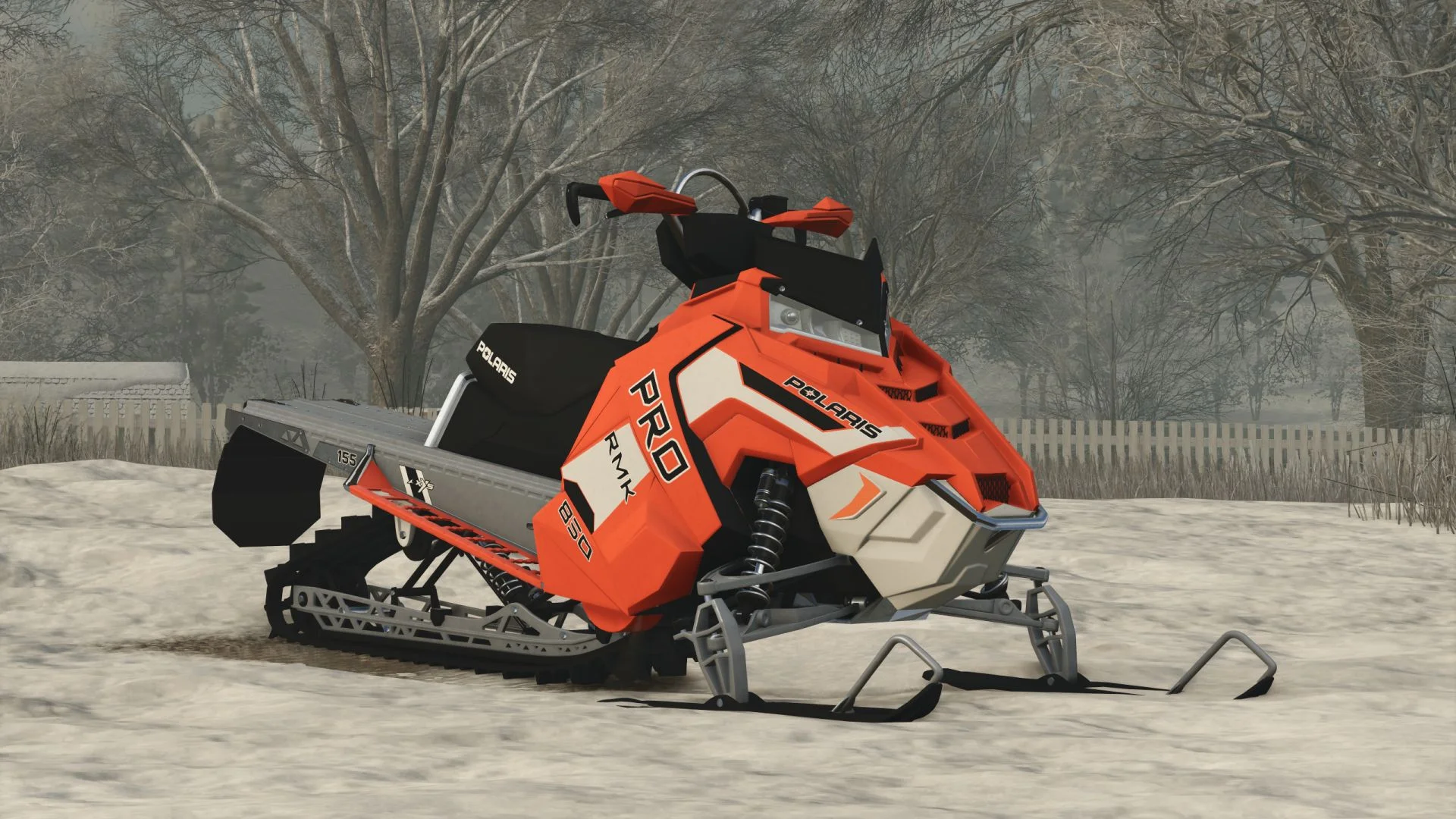 FS25 Polaris RMK Pro V1.0 Vehicles Mod FS25 Mod Free Download