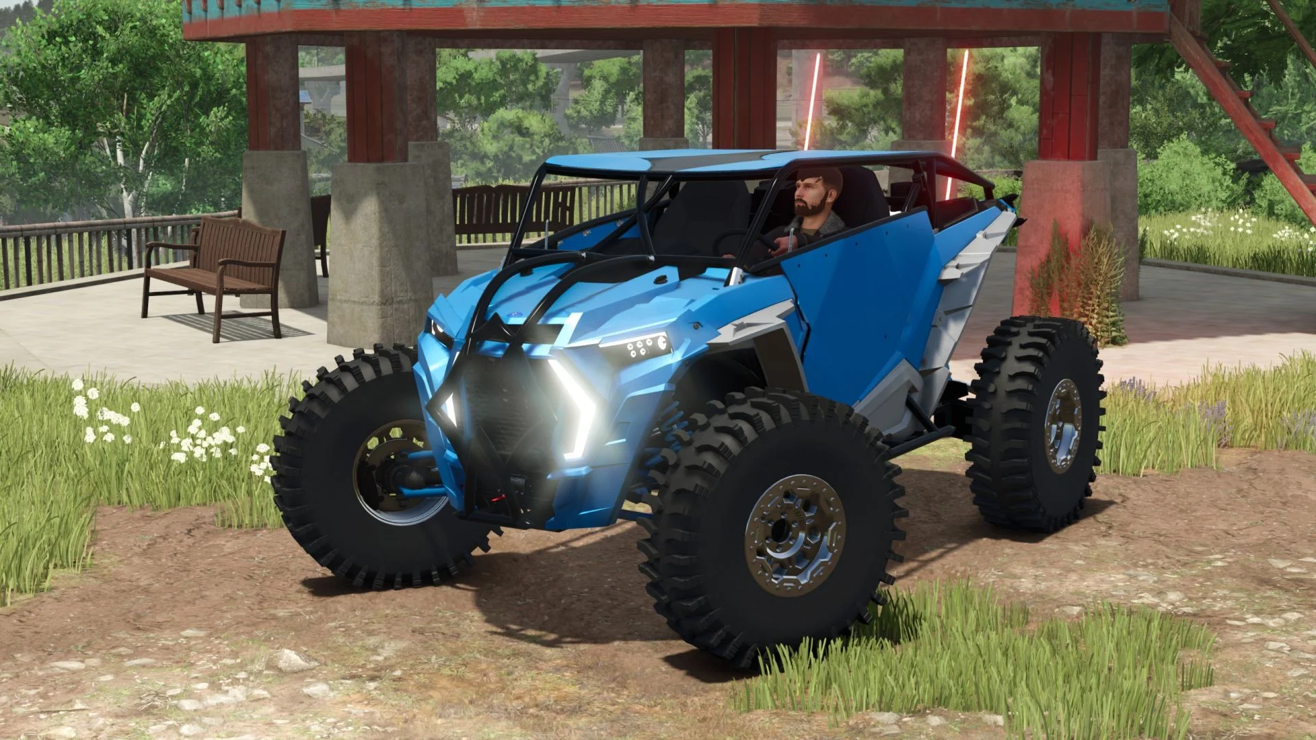 FS25 Polaris RZR XP1000 2021 V1.0 Vehicles Mod FS25 Mod Free Download