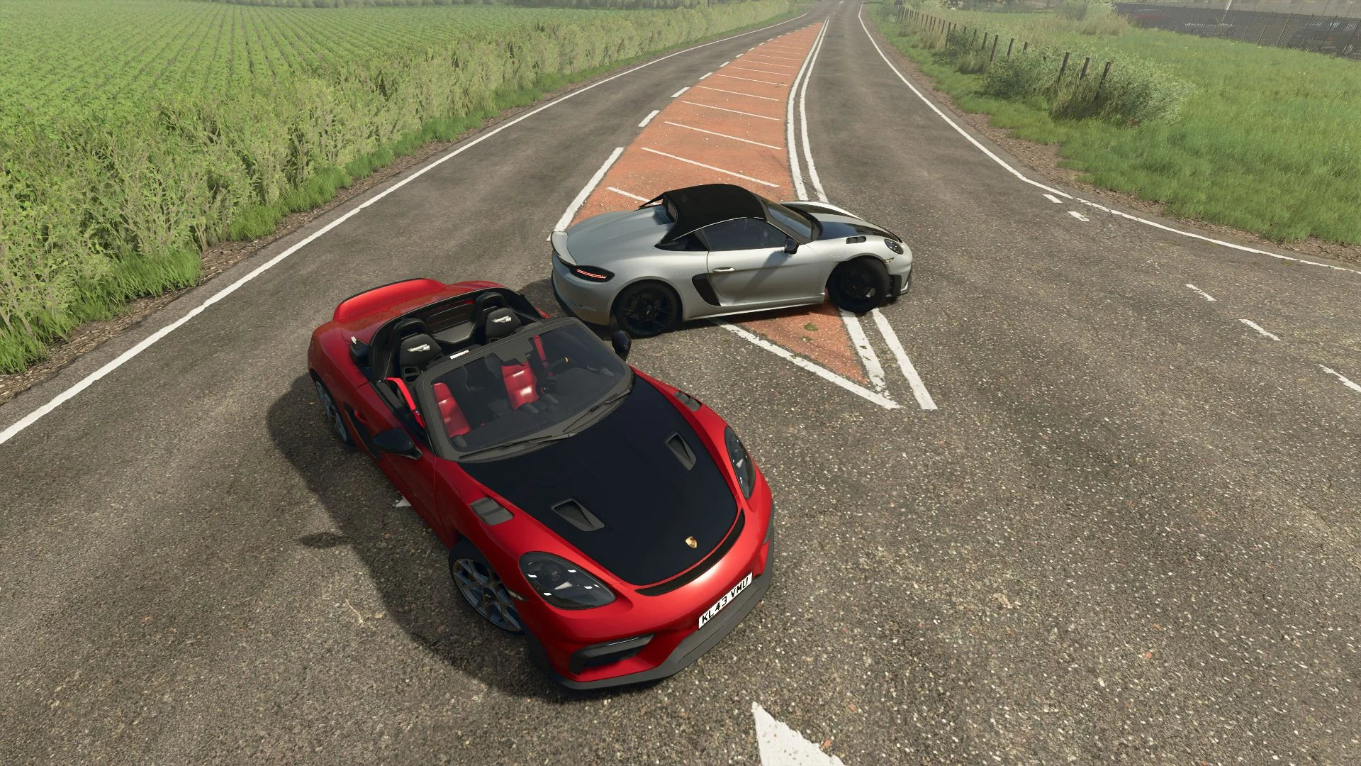 FS25 Porsche Cayman GT4 RS V1.1 Vehicles Mod FS25 Mod Free Download