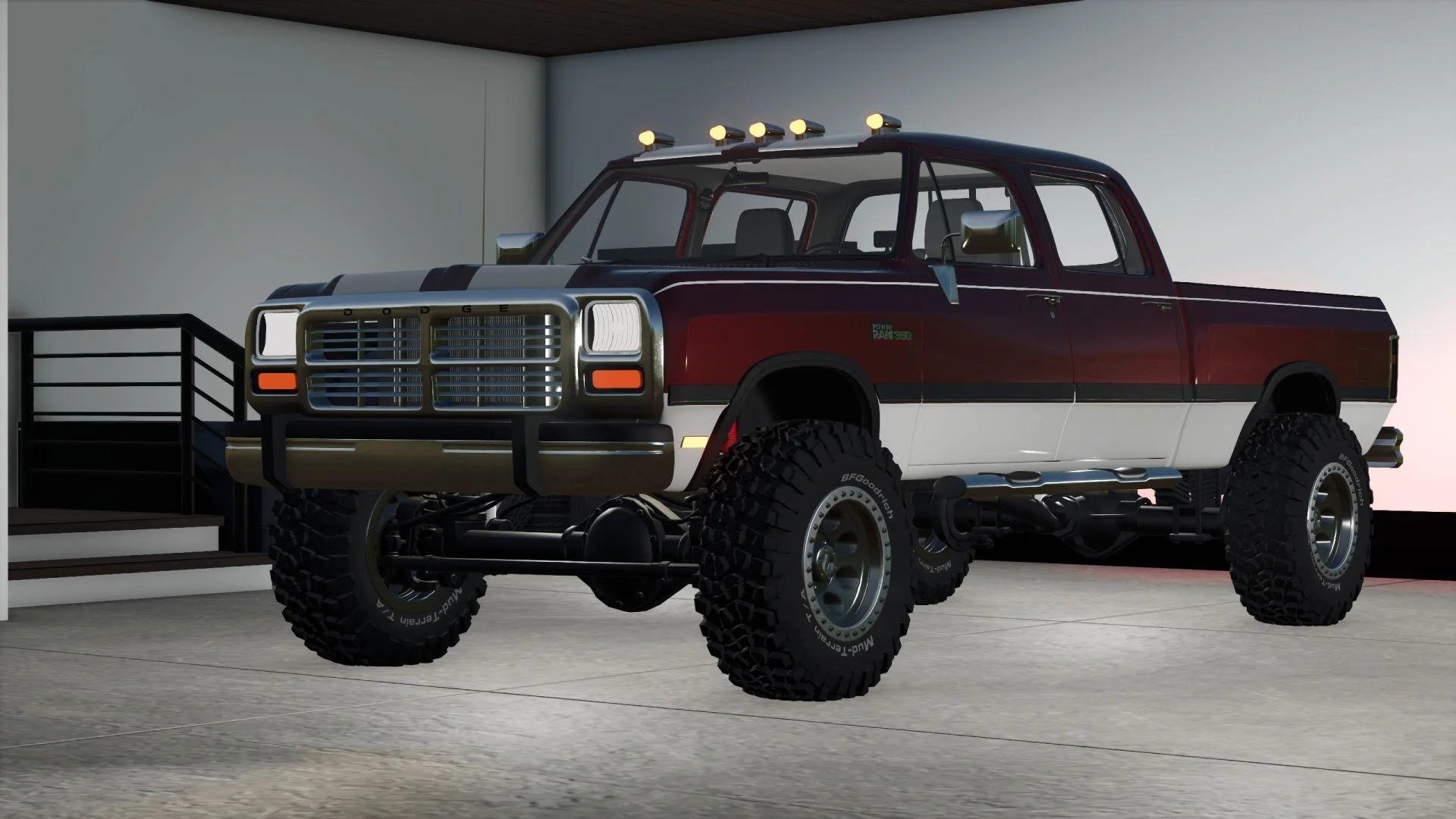 FS25 Ram W250 / W350 1993 V1.0 Vehicles Mod FS25 Mod Free Download