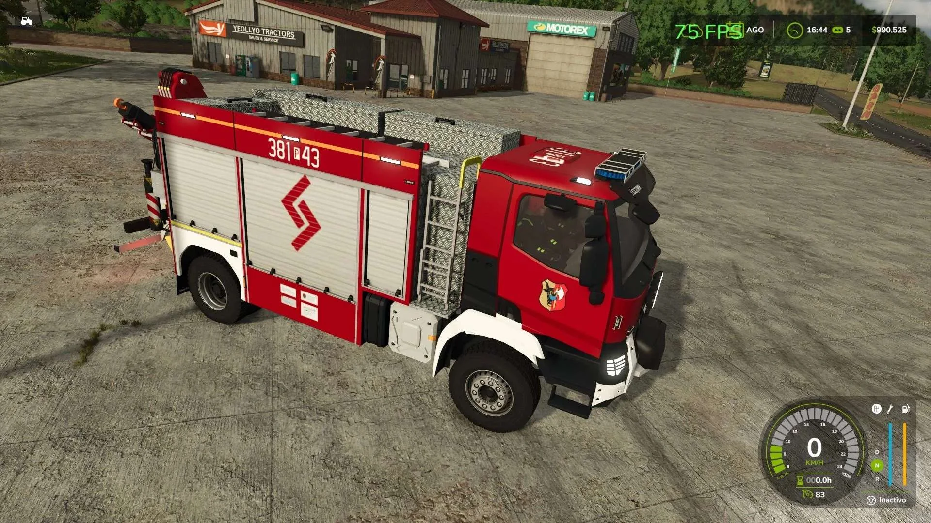 FS25 Renault 381P43 v1.0 Vehicles Mod FS25 Mod Free Download