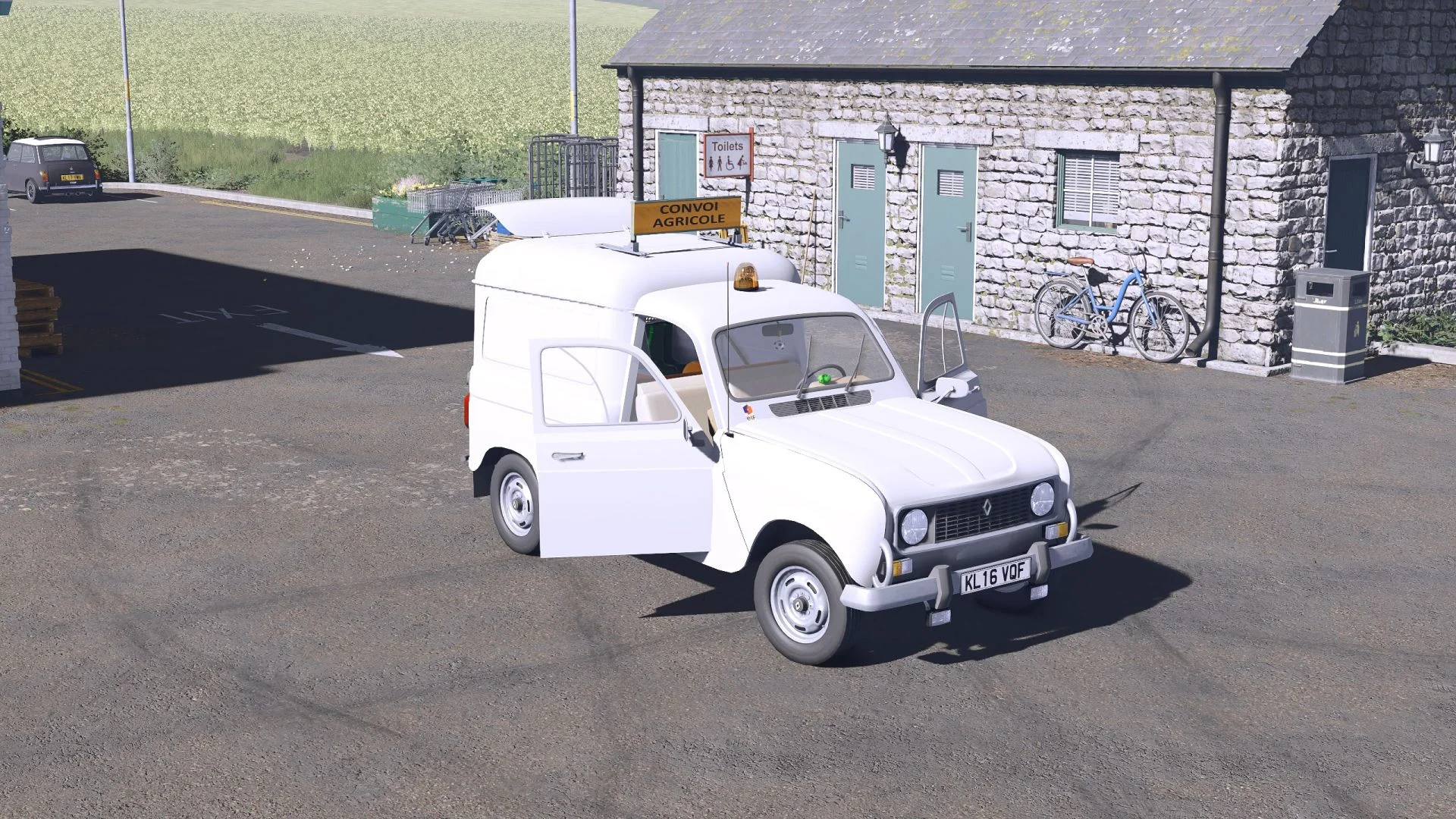 FS25 Renault 4 (4L) V1.0 Vehicles Mod FS25 Mod Free Download