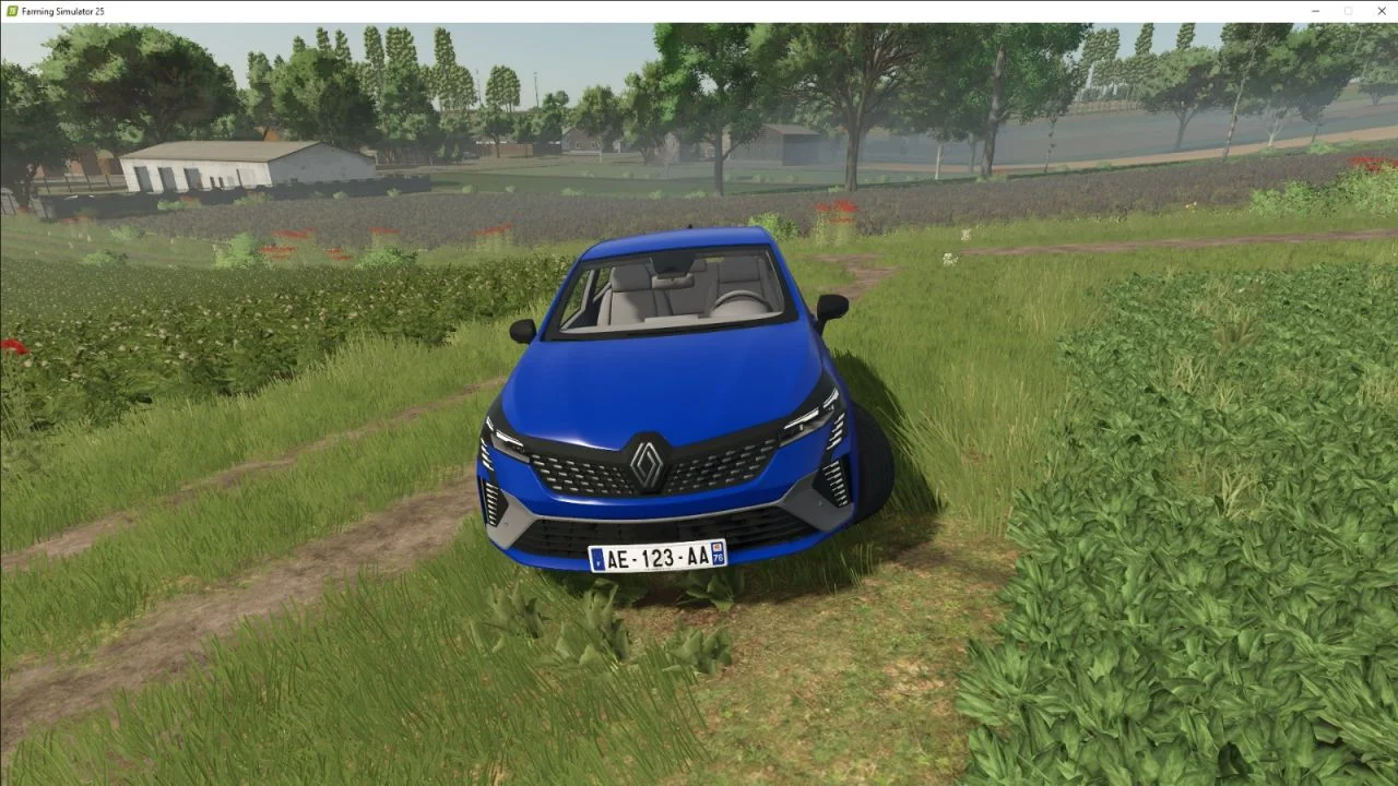 FS25 Renault Clio V1.0 Vehicles Mod FS25 Mod Free Download