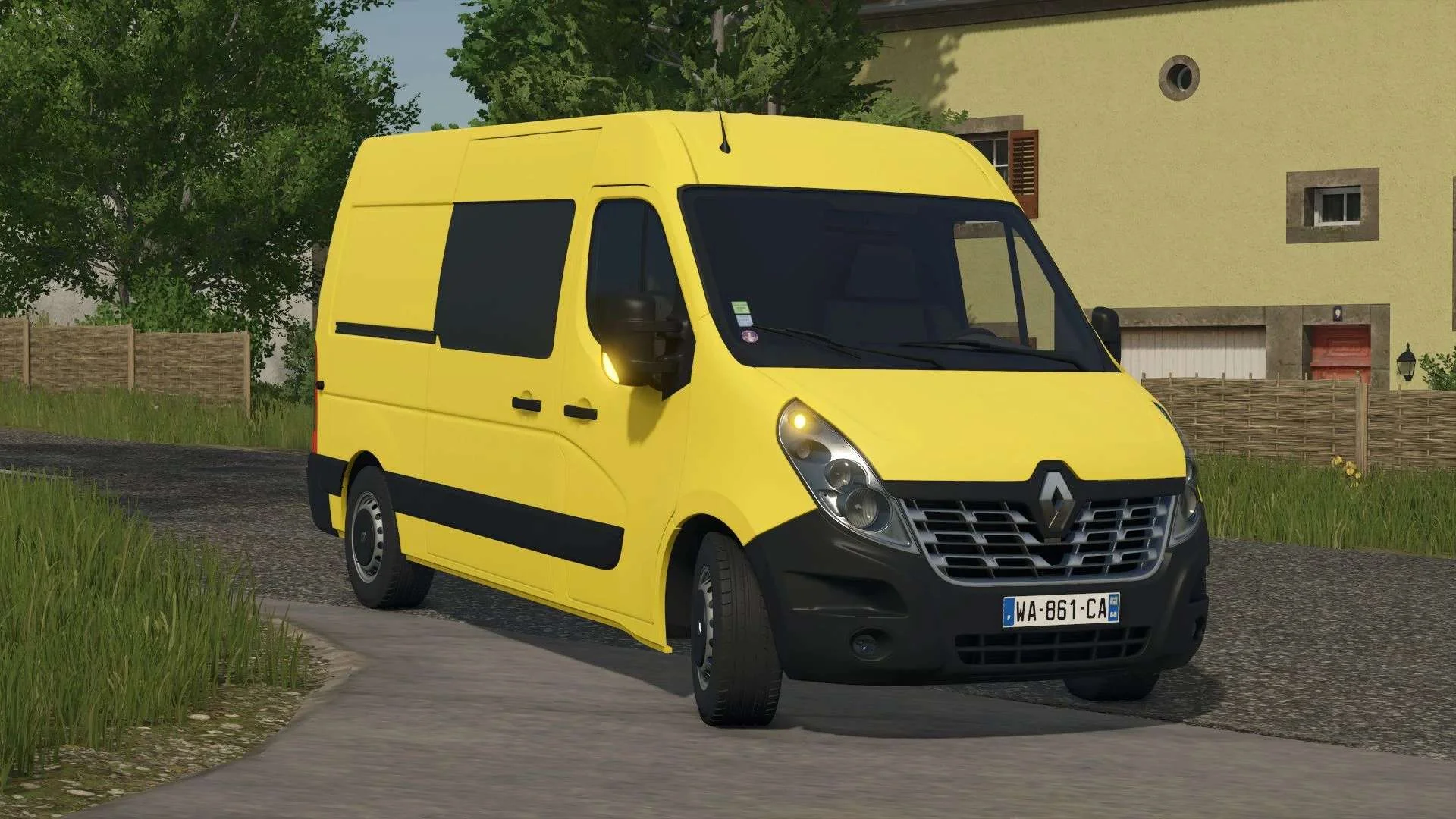 FS25 Renault Master III v1.1 Vehicles Mod FS25 Mod Free Download