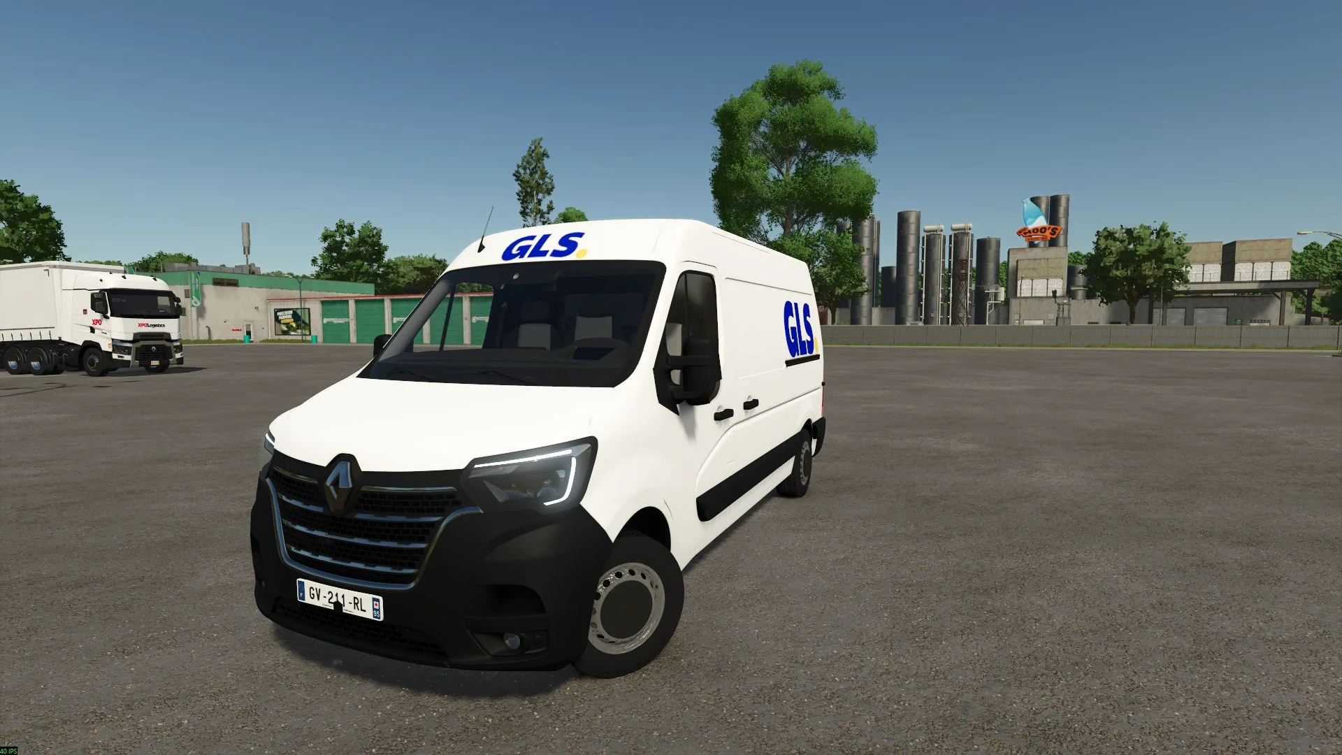 FS25 Renault Master IV 2020 – GLS V1.0 Vehicles Mod FS25 Mod Free Download