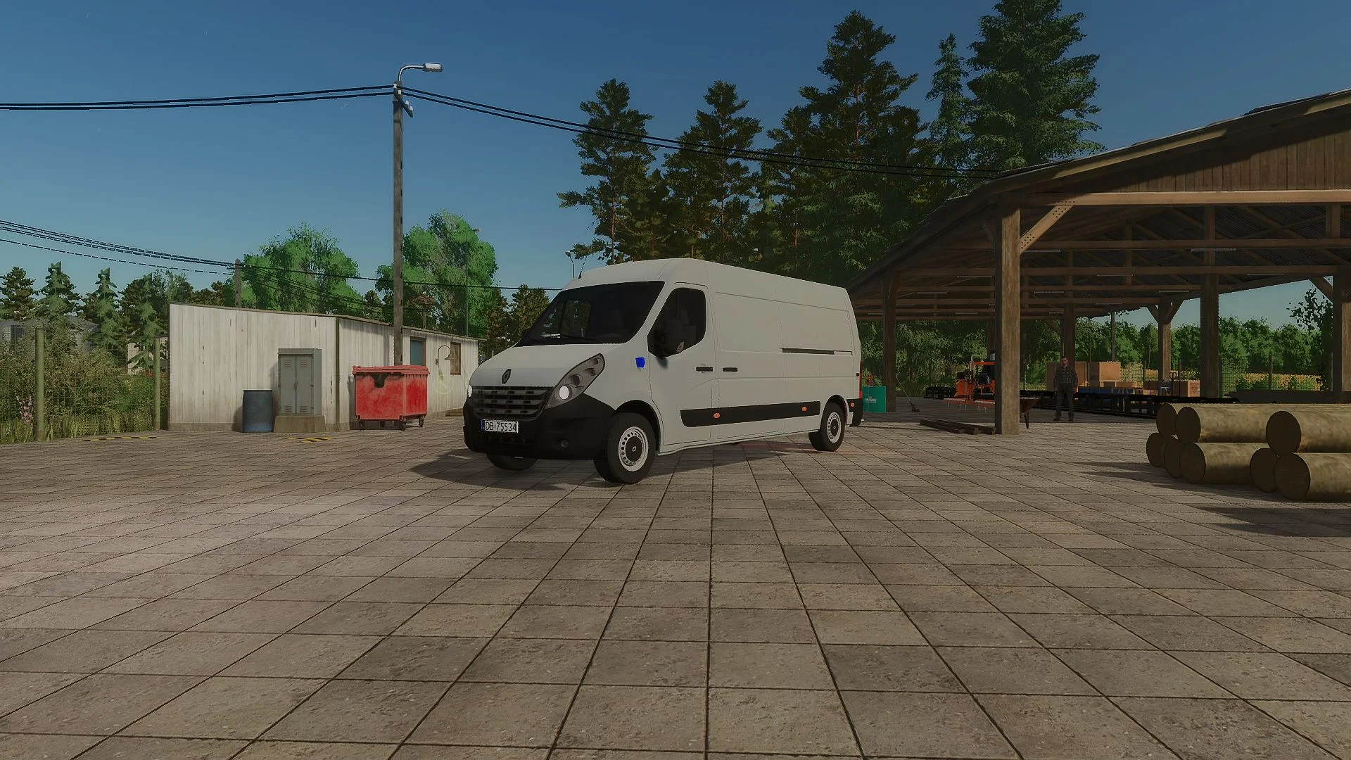 FS25 Renault Master IV V1.0 Vehicles Mod FS25 Mod Free Download