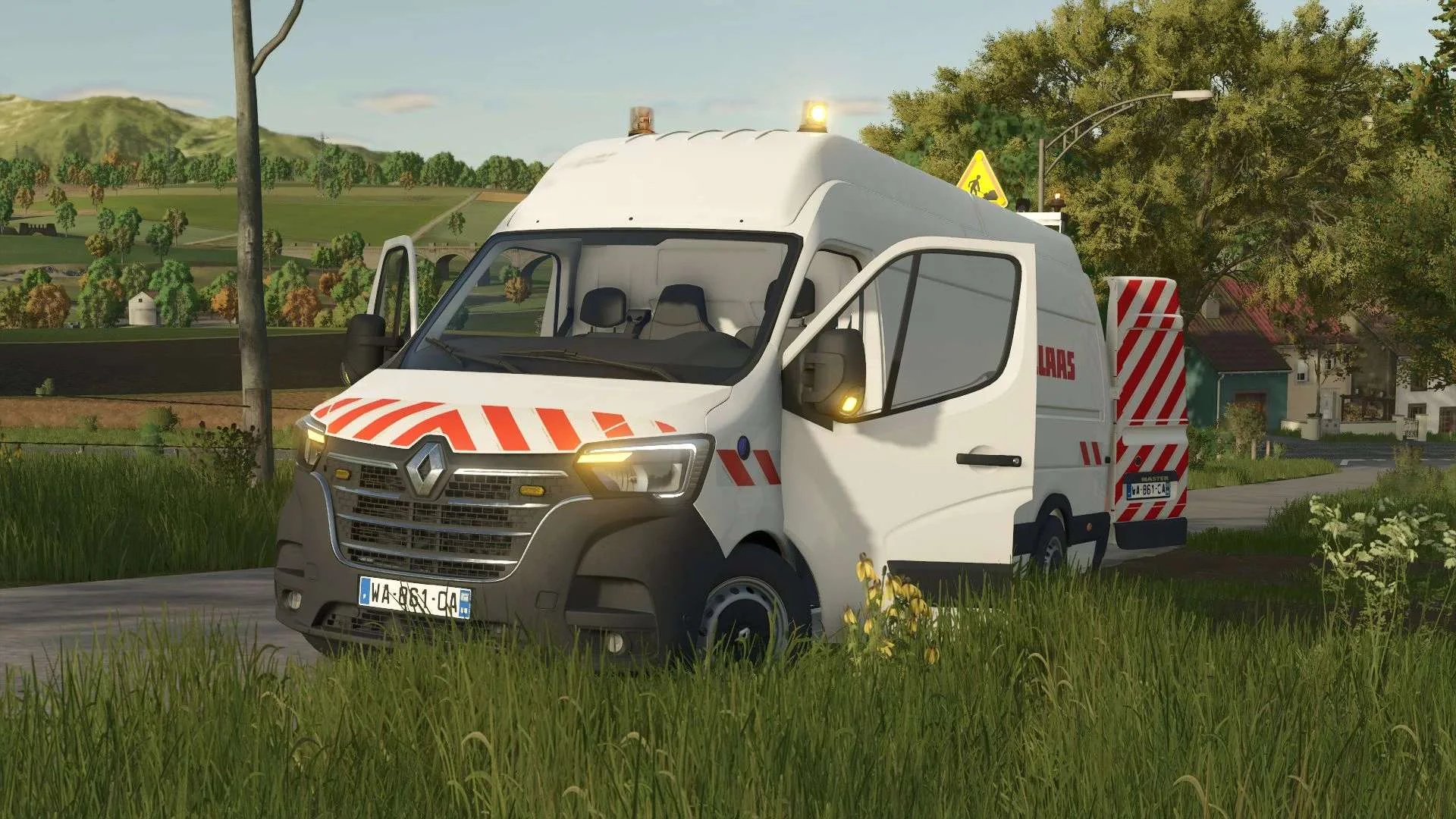 FS25 Renault Master L4H3 v1.1.0.3 Vehicles Mod FS25 Mod Free Download