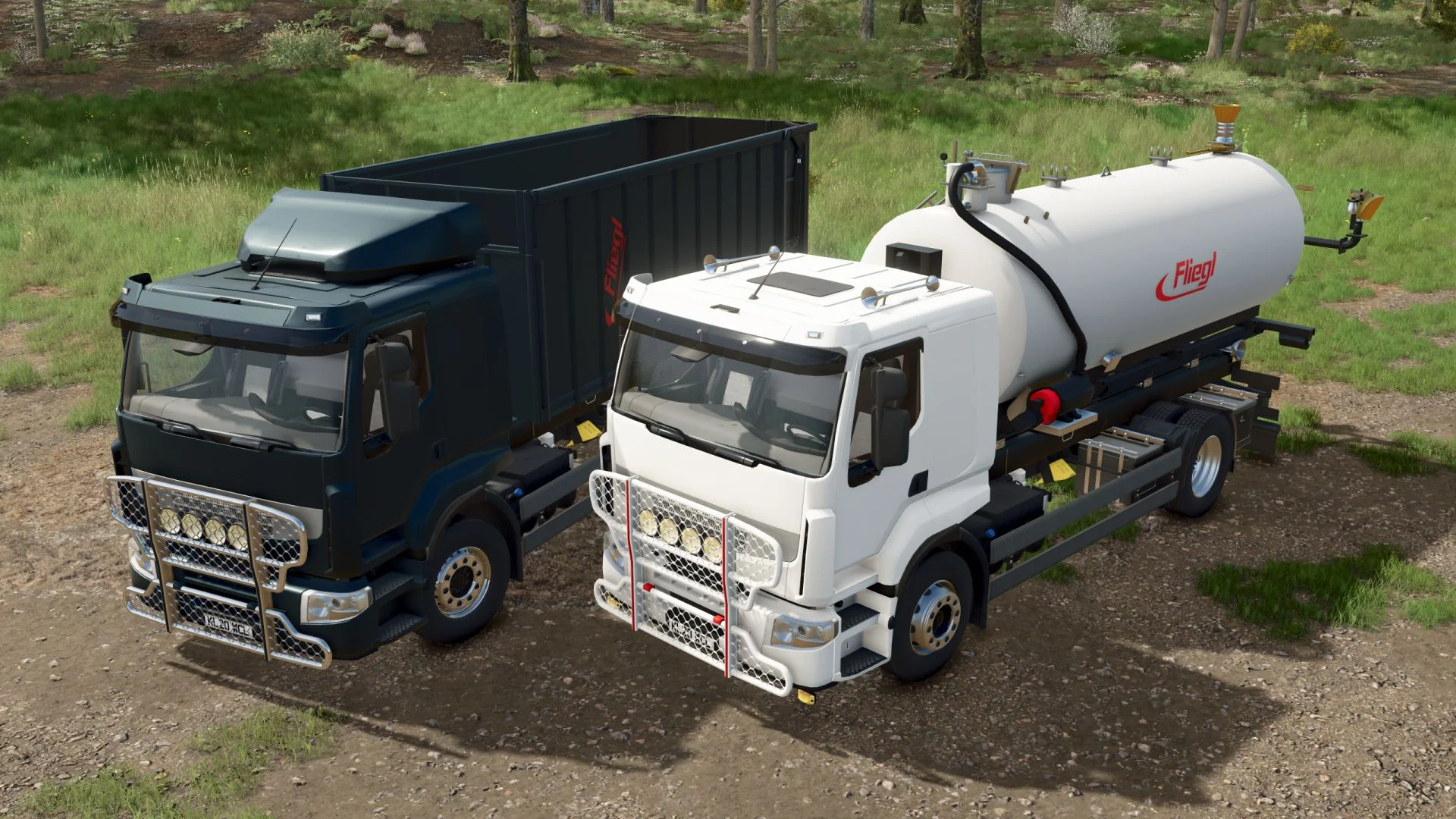 FS25 Renault Premium Hook Lift 4×2 V1.2 Vehicles Mod FS25 Mod Free Download