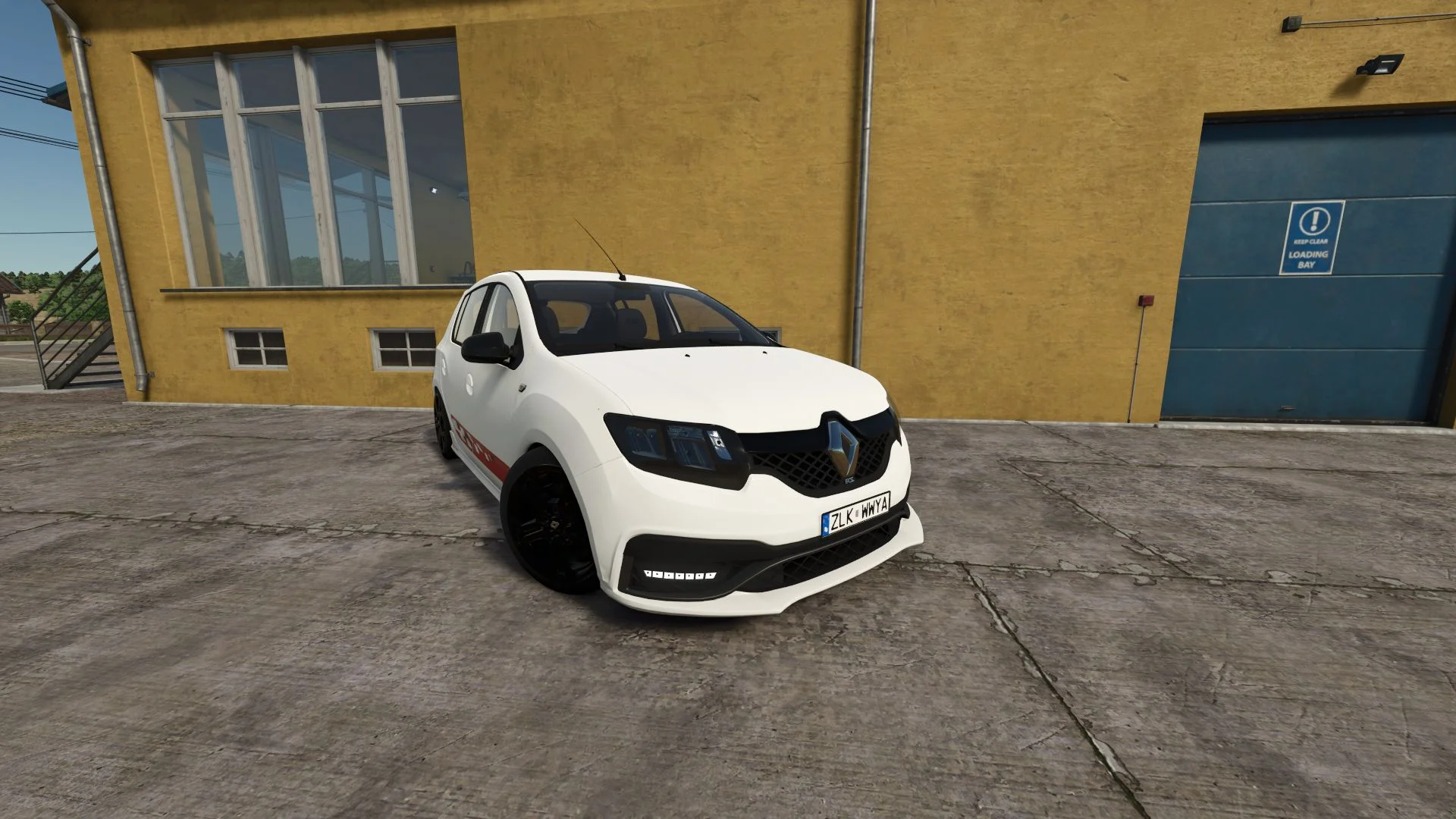 FS25 Renault Sandero R.S 2018 V1.0 Vehicles Mod FS25 Mod Free Download