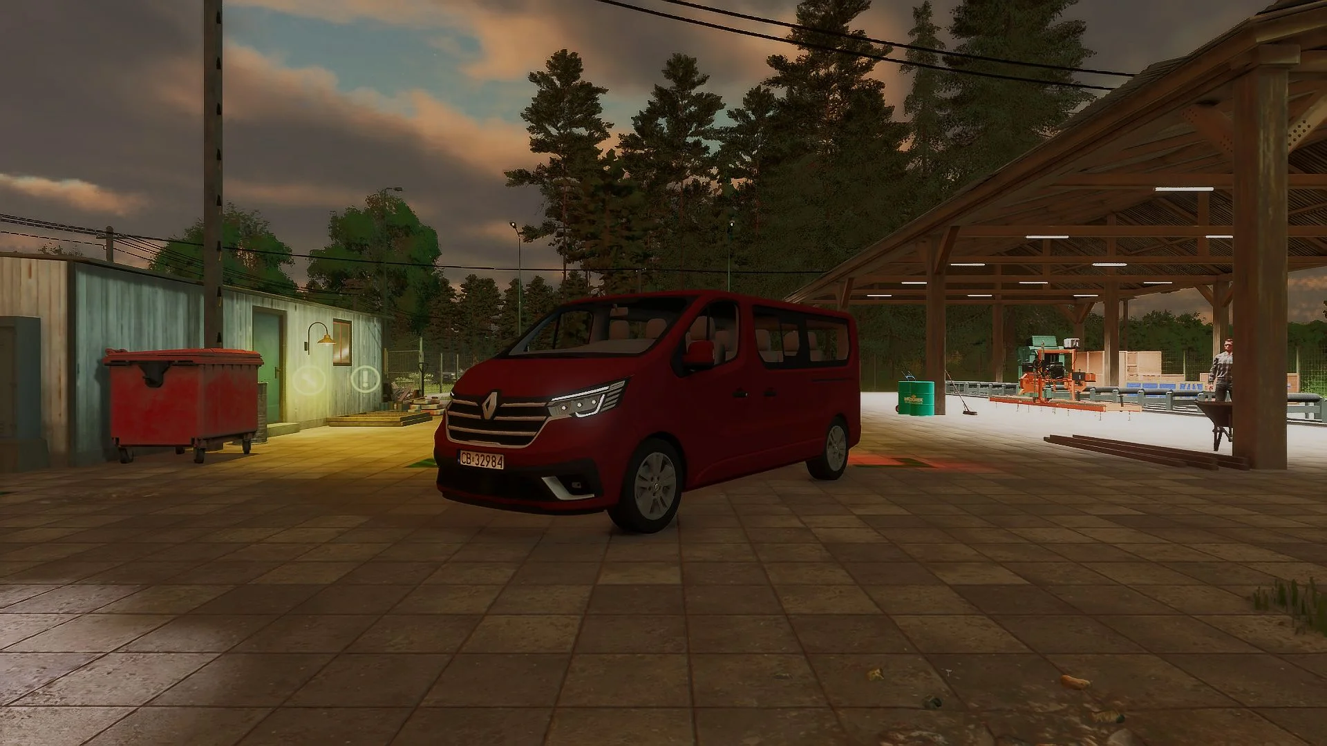 FS25 Renault Trafic Long L2 V1.0 Vehicles Mod FS25 Mod Free Download
