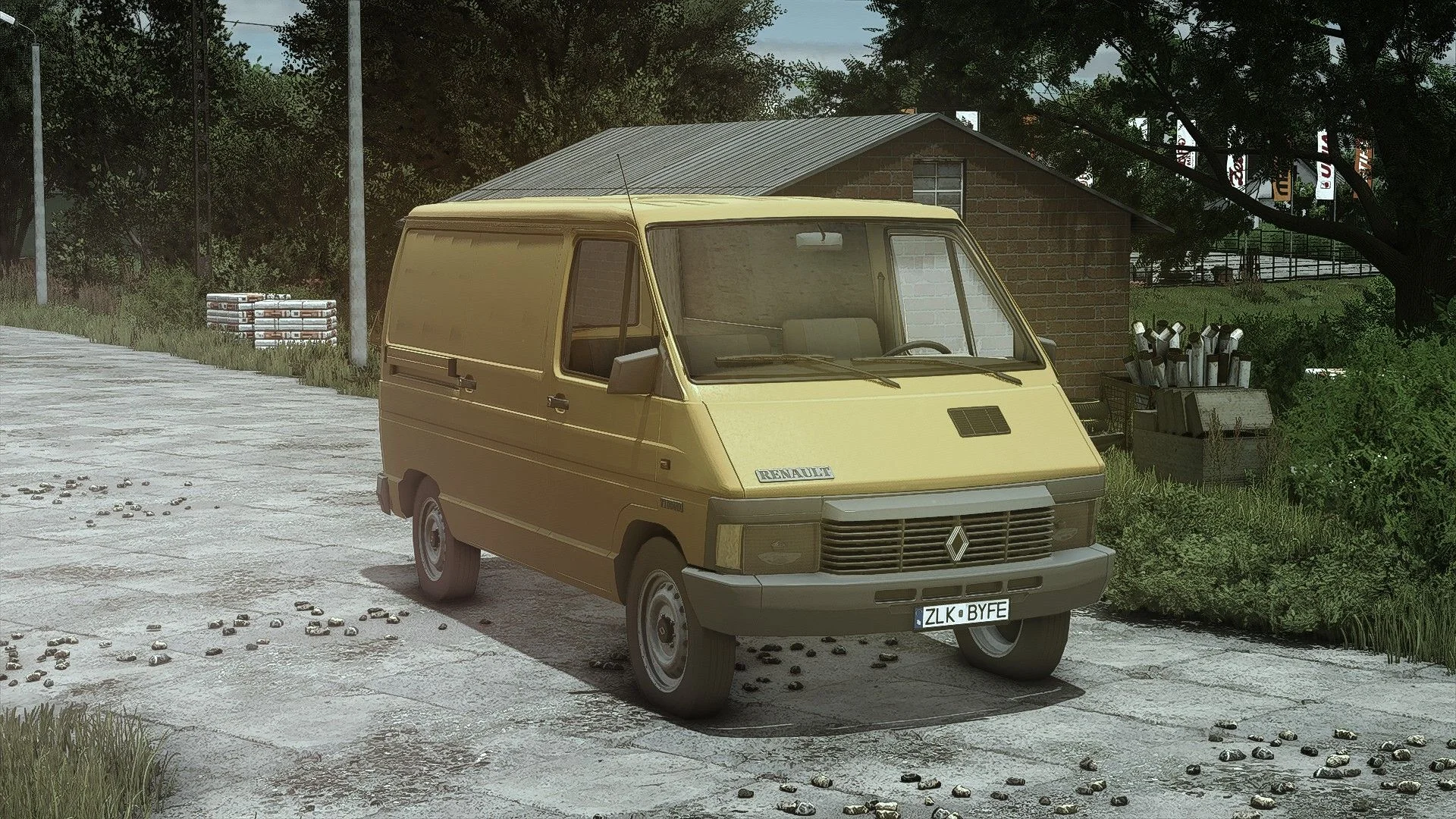 FS25 Renault Trafic V1.0 Vehicles Mod FS25 Mod Free Download