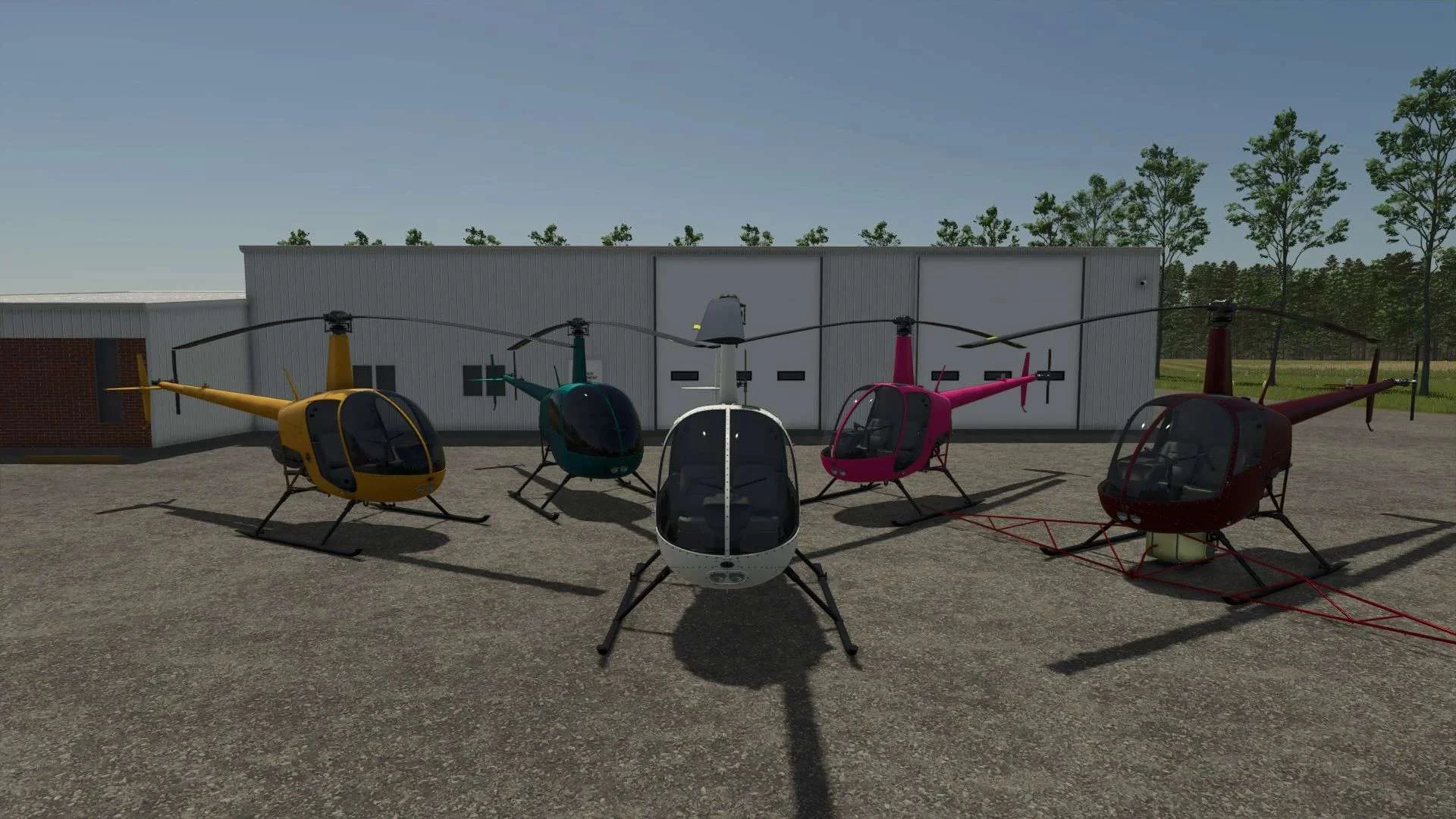 FS25 Robinson R22 Helicopter v1.0.2 Vehicles Mod FS25 Mod Free Download