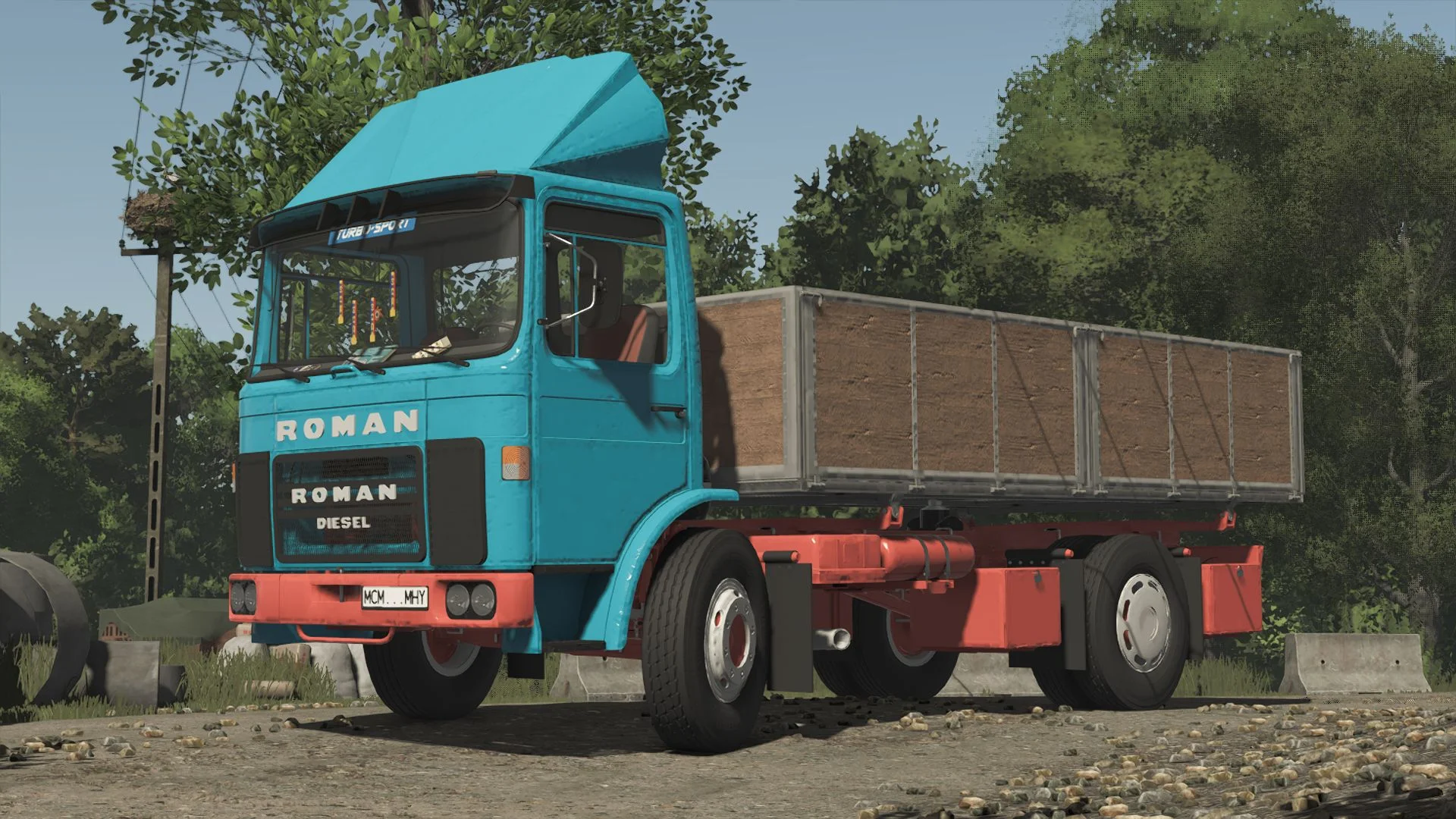 FS25 Roman Diesel R 8135 F V1.0 Vehicles Mod FS25 Mod Free Download