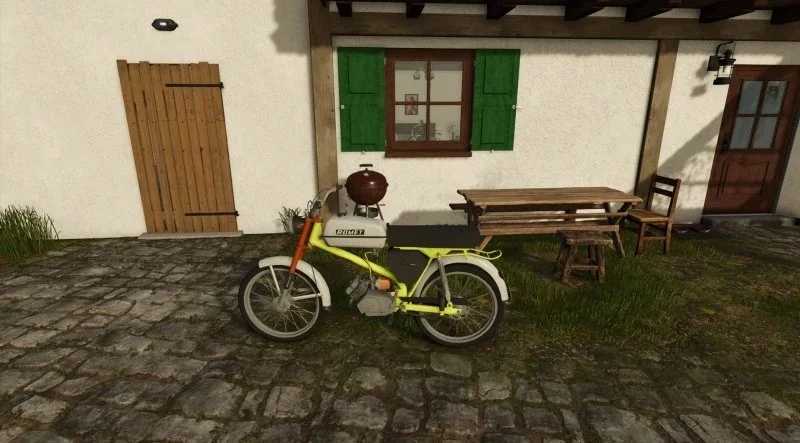 FS25 Romet Ogar 205 v1.0 Vehicles Mod FS25 Mod Free Download