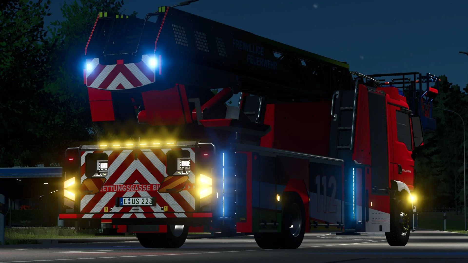 FS25 Rosenbauer DL(A)K 23/12 V1.0 Vehicles Mod FS25 Mod Free Download
