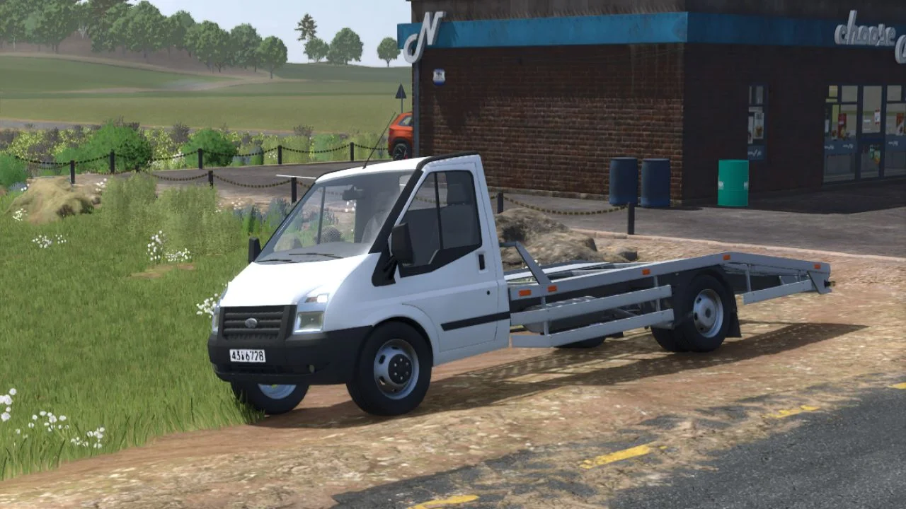FS25 Rumbler Tow Car V1.0 Vehicles Mod FS25 Mod Free Download