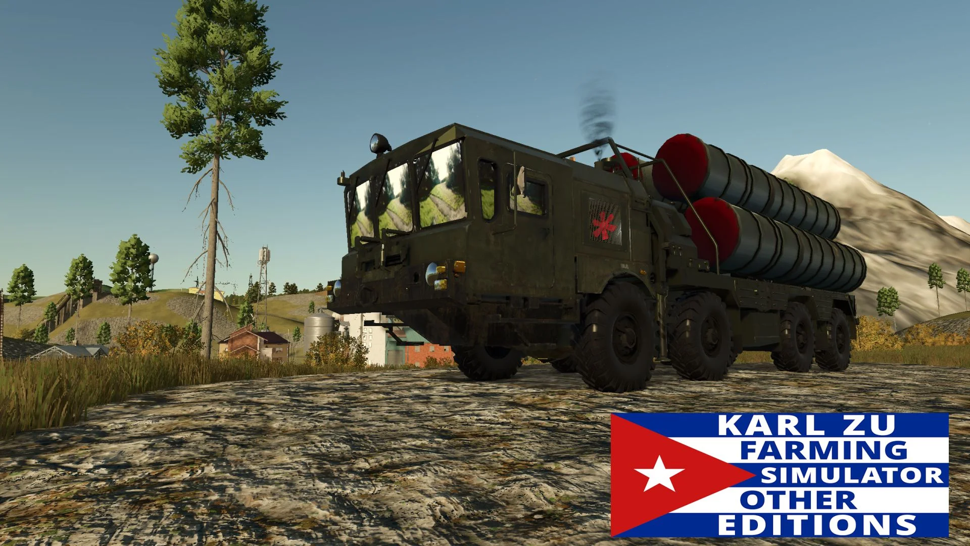 FS25 S-400 V1.0 Vehicles Mod FS25 Mod Free Download