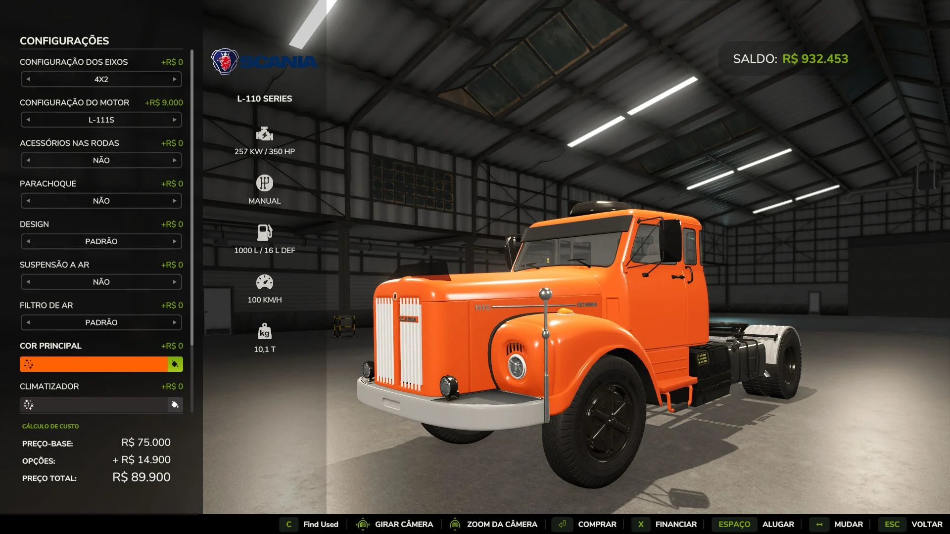FS25 Scania 111 Super V1.0 Vehicles Mod FS25 Mod Free Download
