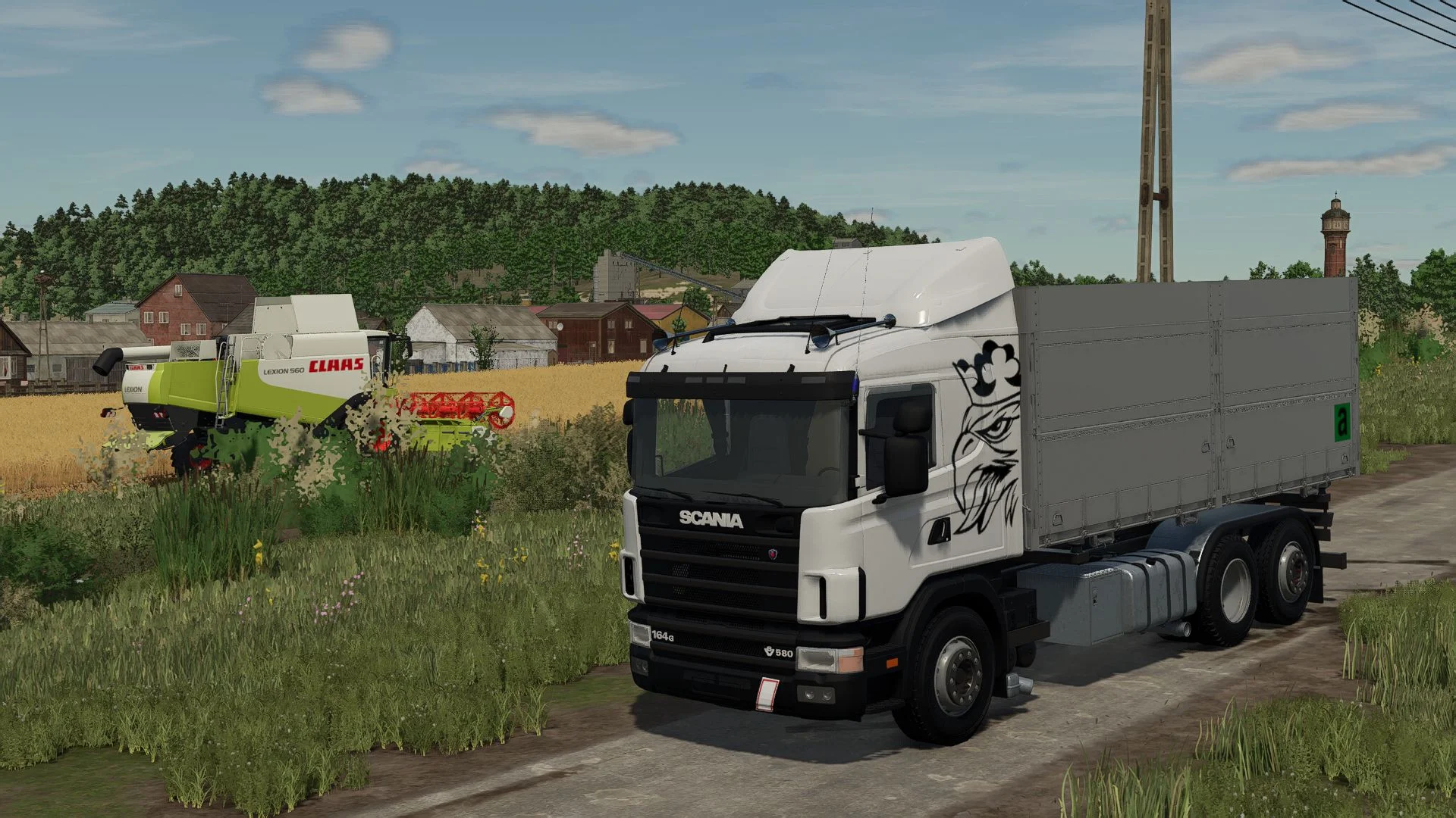 FS25 Scania 164G V1.0 Vehicles Mod FS25 Mod Free Download
