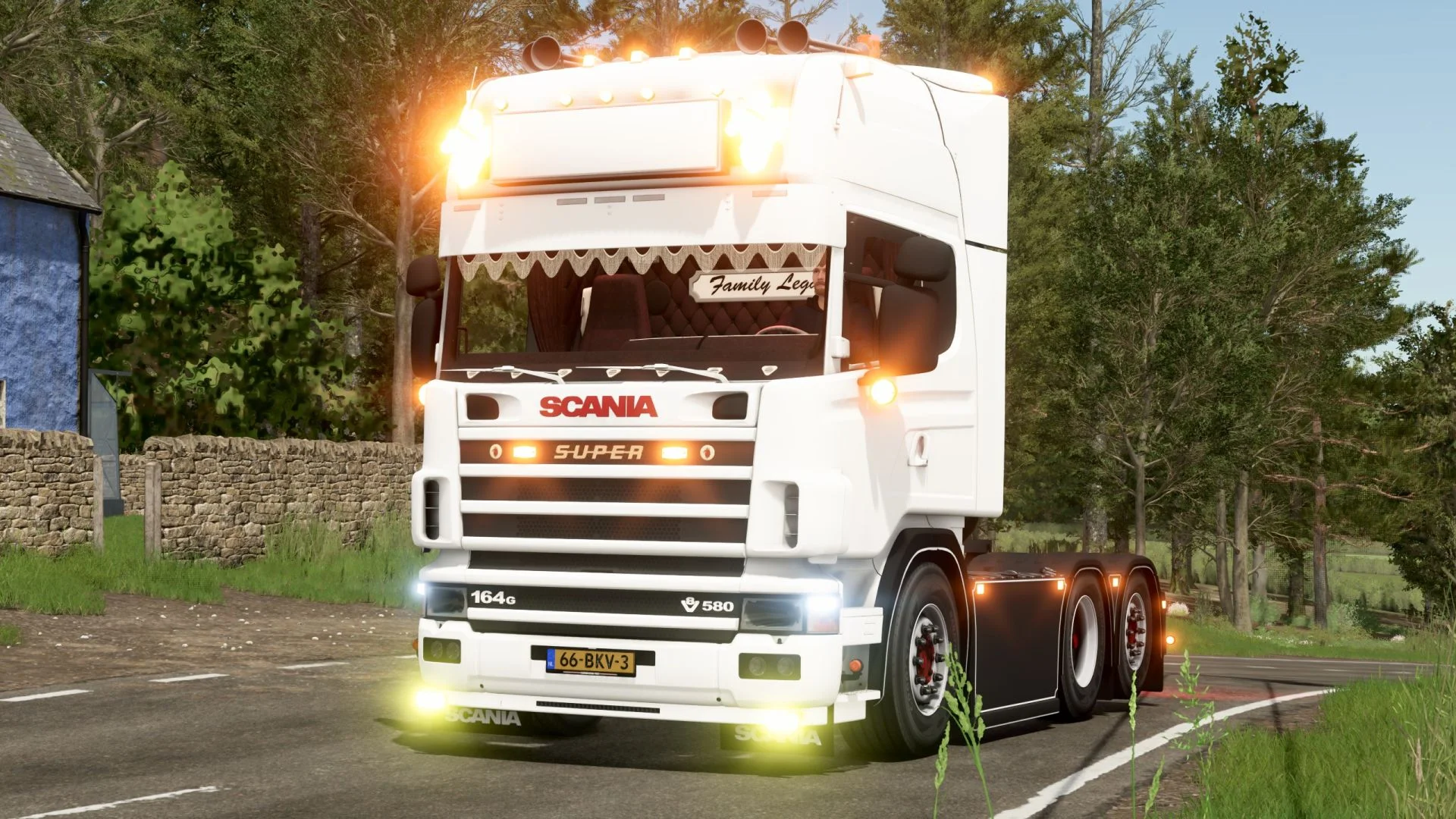 FS25 Scania 164G V8 V1.0 Vehicles Mod FS25 Mod Free Download