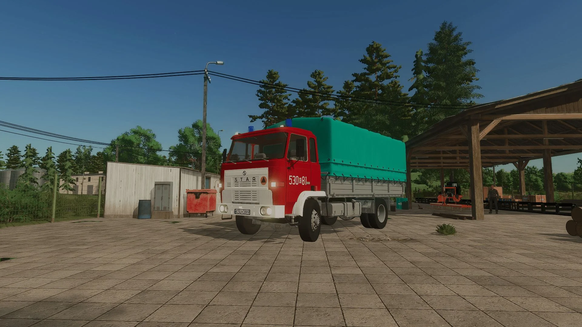 FS25 Scania P360 GBA V1.0 Vehicles Mod FS25 Mod Free Download