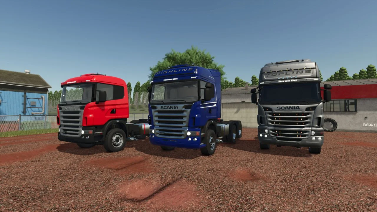 FS25 Scania PRT V1.1 Vehicles Mod FS25 Mod Free Download