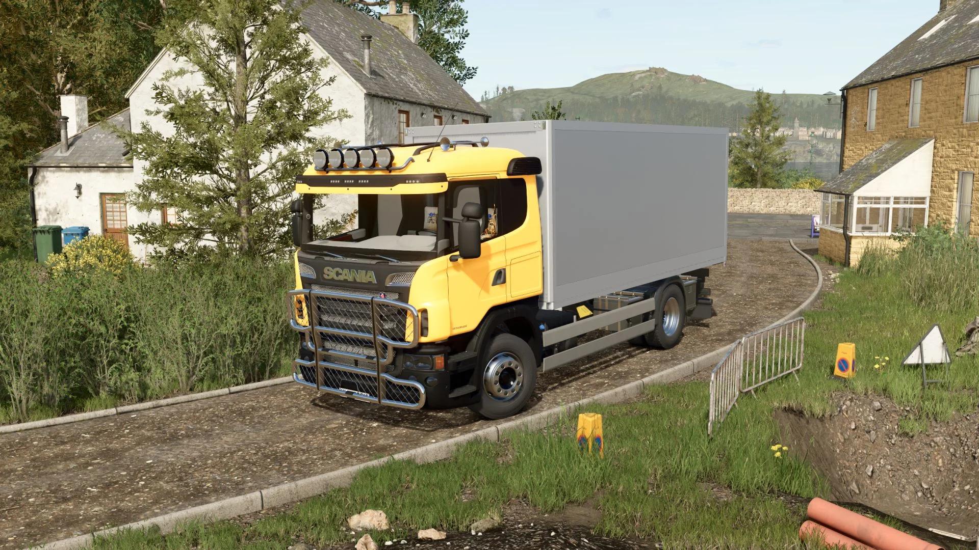 FS25 Scania R Box Truck 4×2 V1.0 Vehicles Mod FS25 Mod Free Download
