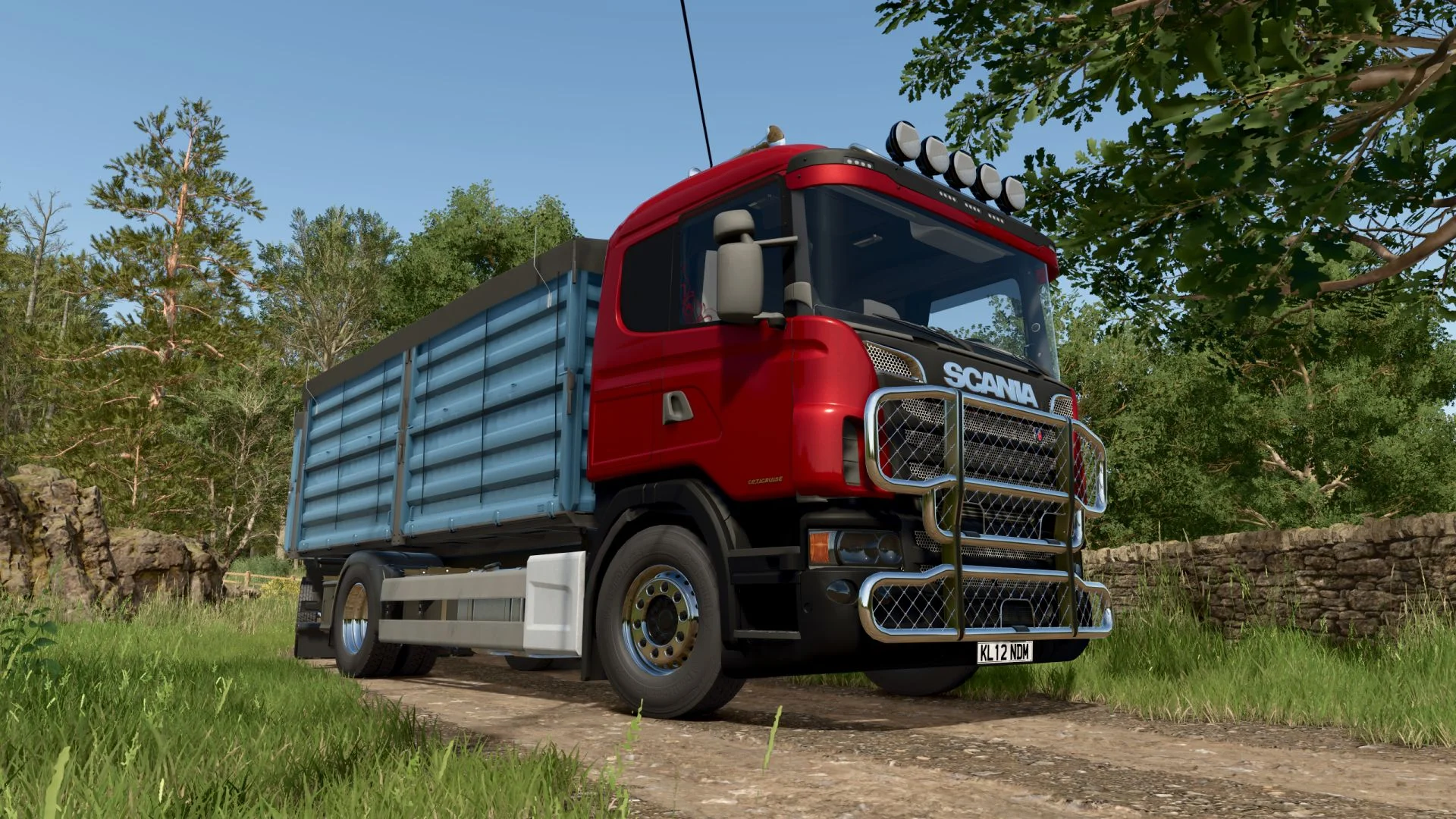 FS25 Scania R Grain 4×2 V1.0 Vehicles Mod FS25 Mod Free Download