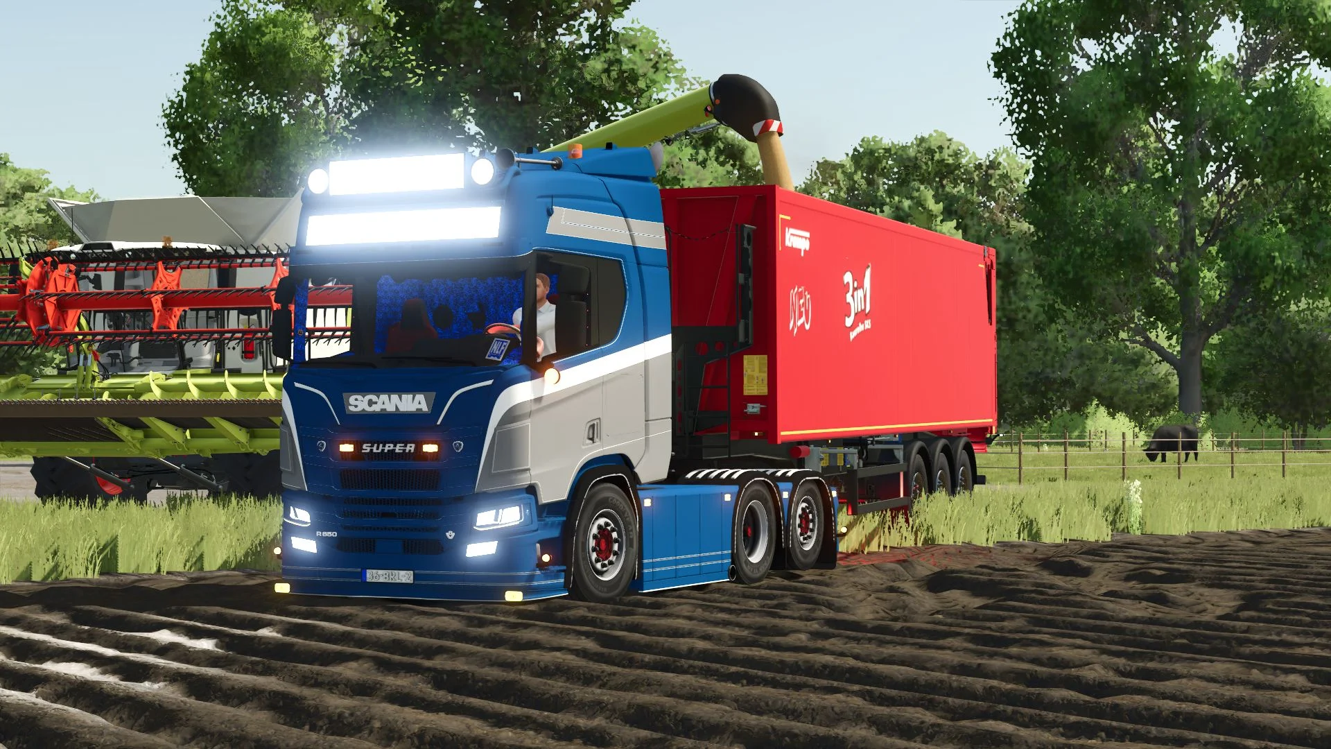 FS25 Scania Truckstyling V1.0 Vehicles Mod FS25 Mod Free Download