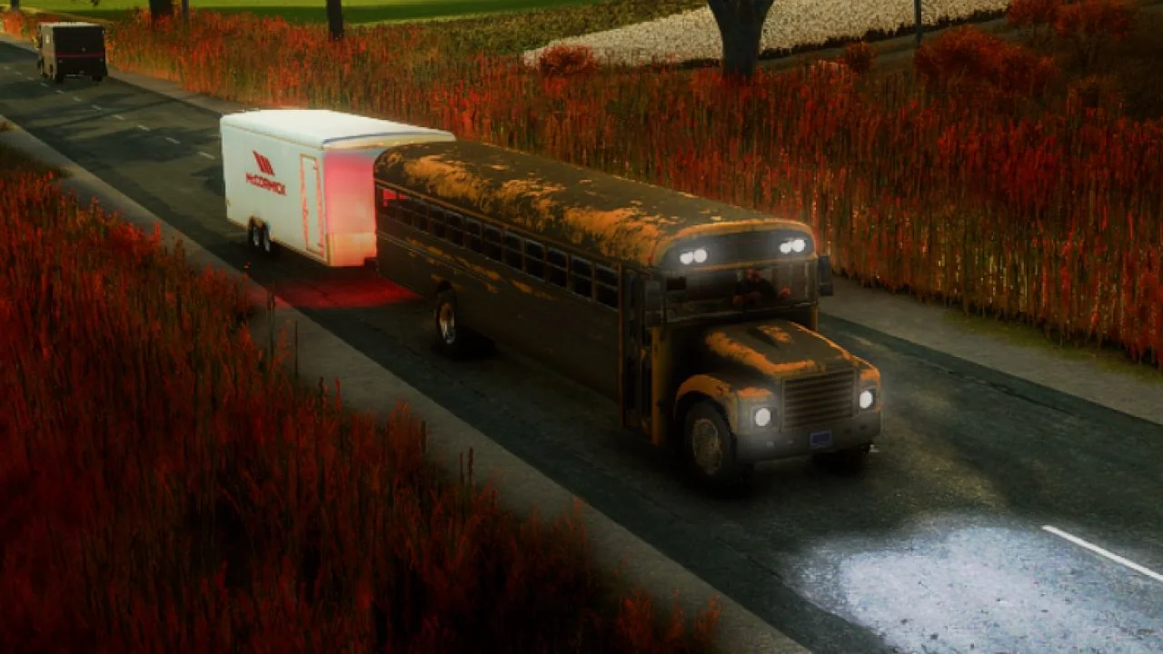 FS25 School Bus V1.0 Vehicles Mod FS25 Mod Free Download