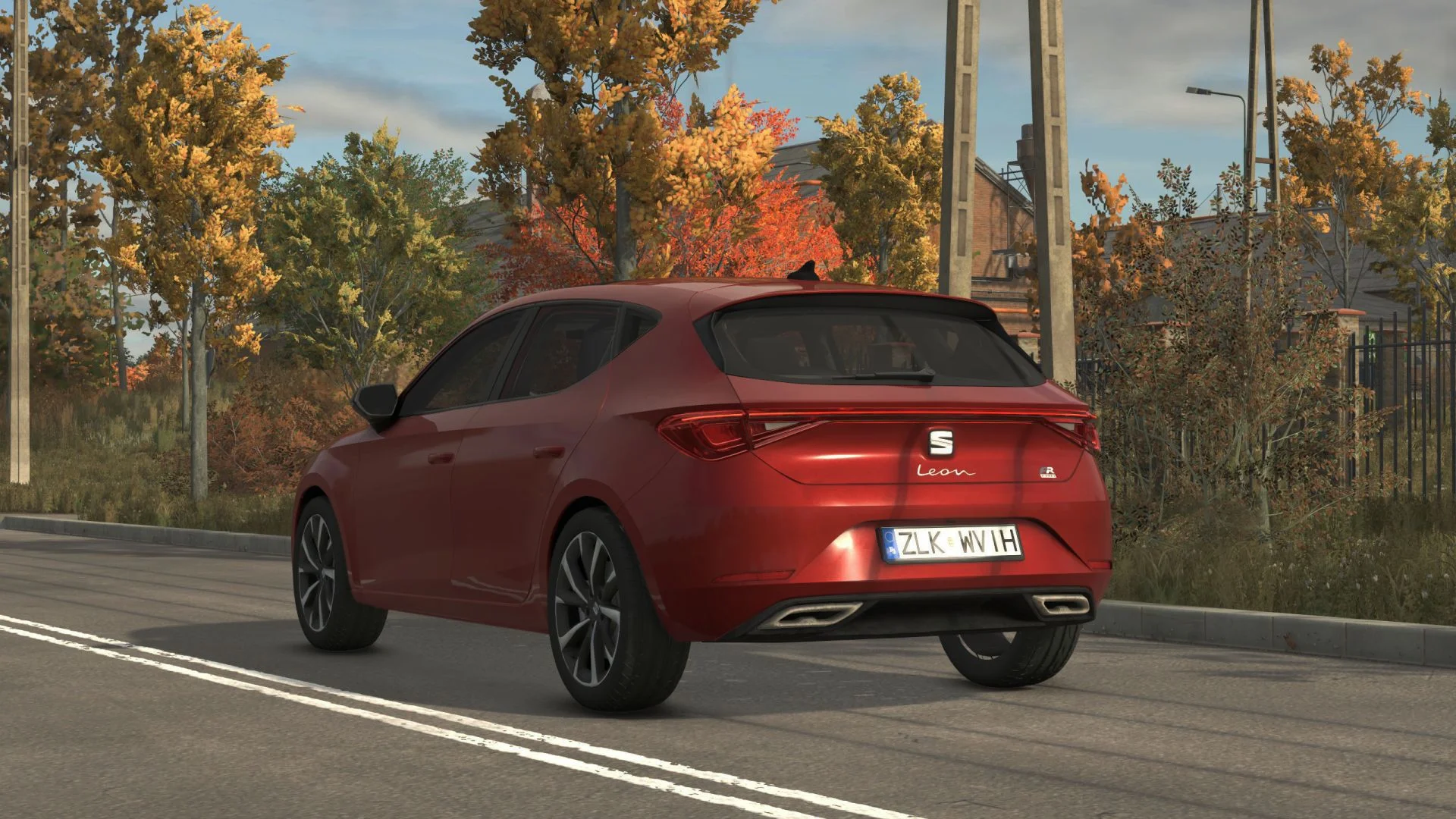 FS25 Seat Leon FR V1.4 Vehicles Mod FS25 Mod Free Download