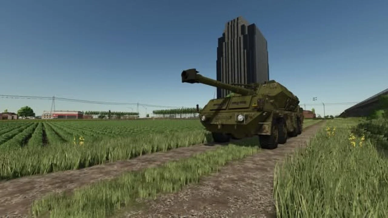 FS25 ShKH vz. 77 Dana V1.0 Vehicles Mod FS25 Mod Free Download