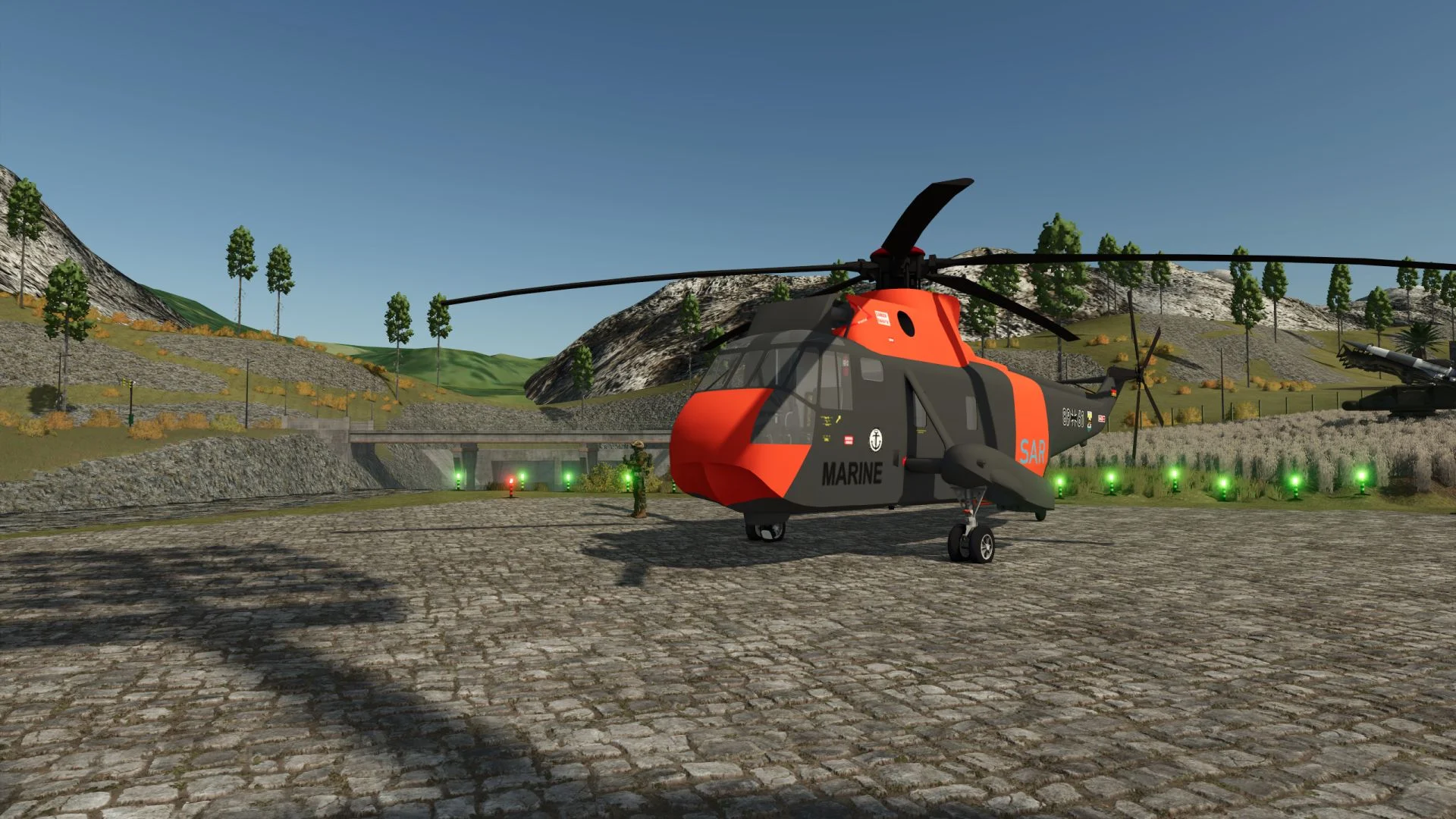 FS25 Sikorsky SH-3 Sea King V1.0 Vehicles Mod FS25 Mod Free Download