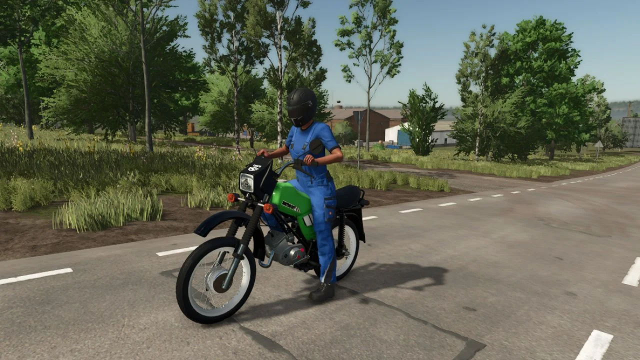 FS25 Simson S53 v1.0 Vehicles Mod FS25 Mod Free Download