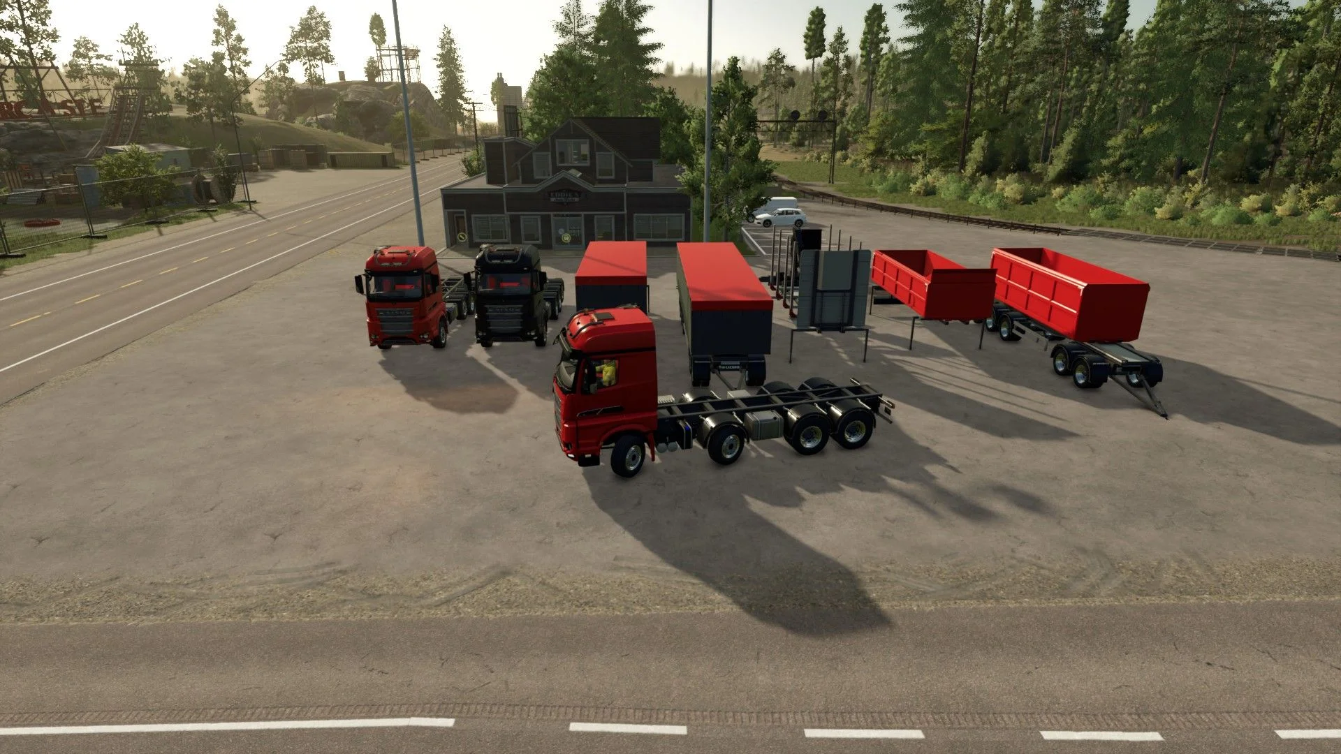 FS25 SISU Polar Swapbody Pack V1.3.1.5 Vehicles Mod FS25 Mod Free Download